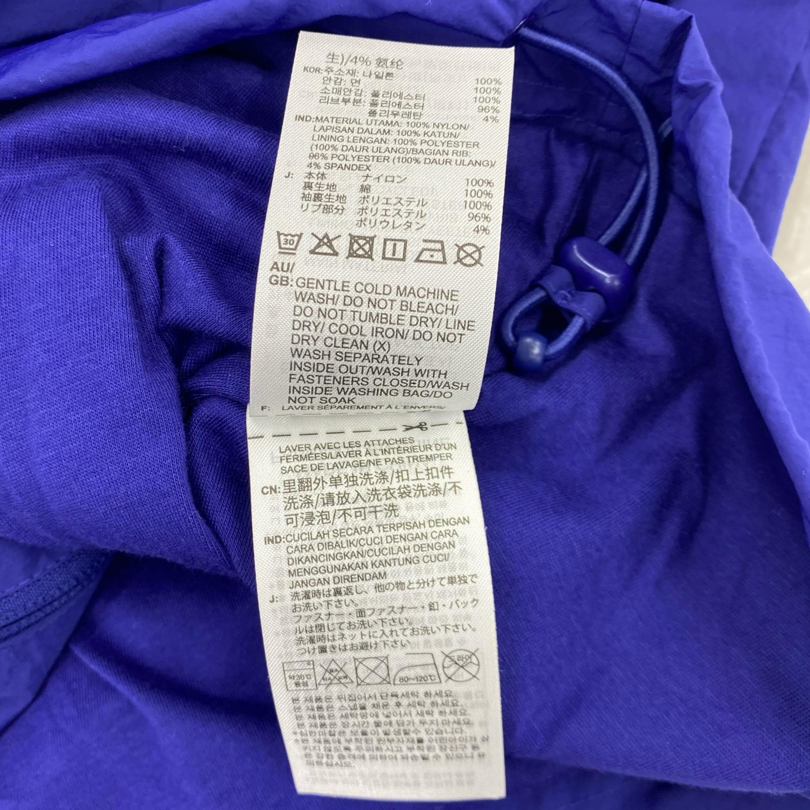 ジャケット ナイロンジャケット ブルー JX1617 L ブルー