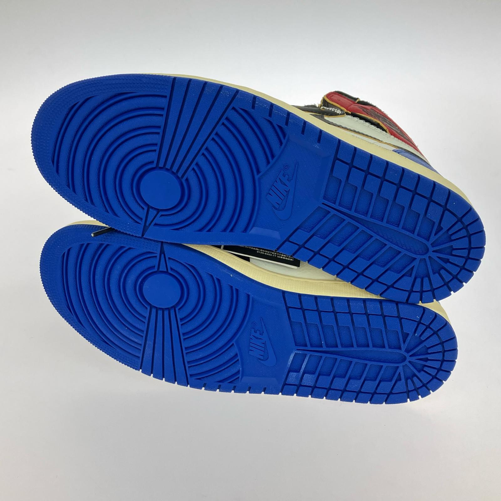 スニーカー fragment design×UNION AJ1 High OG 28cm 28cm (US10 UK9 1/2 EU46)