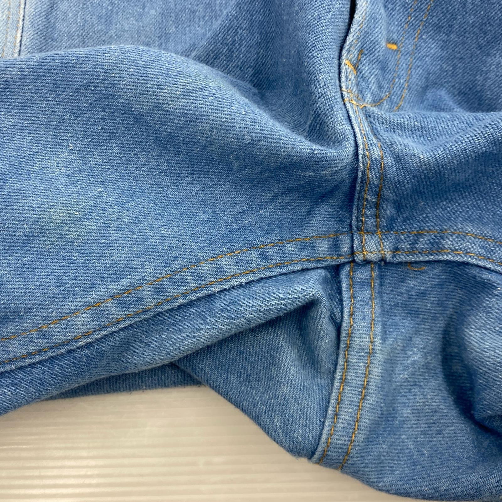 パンツ 80s 22515-5516 刻印14 W33 33 ブルー