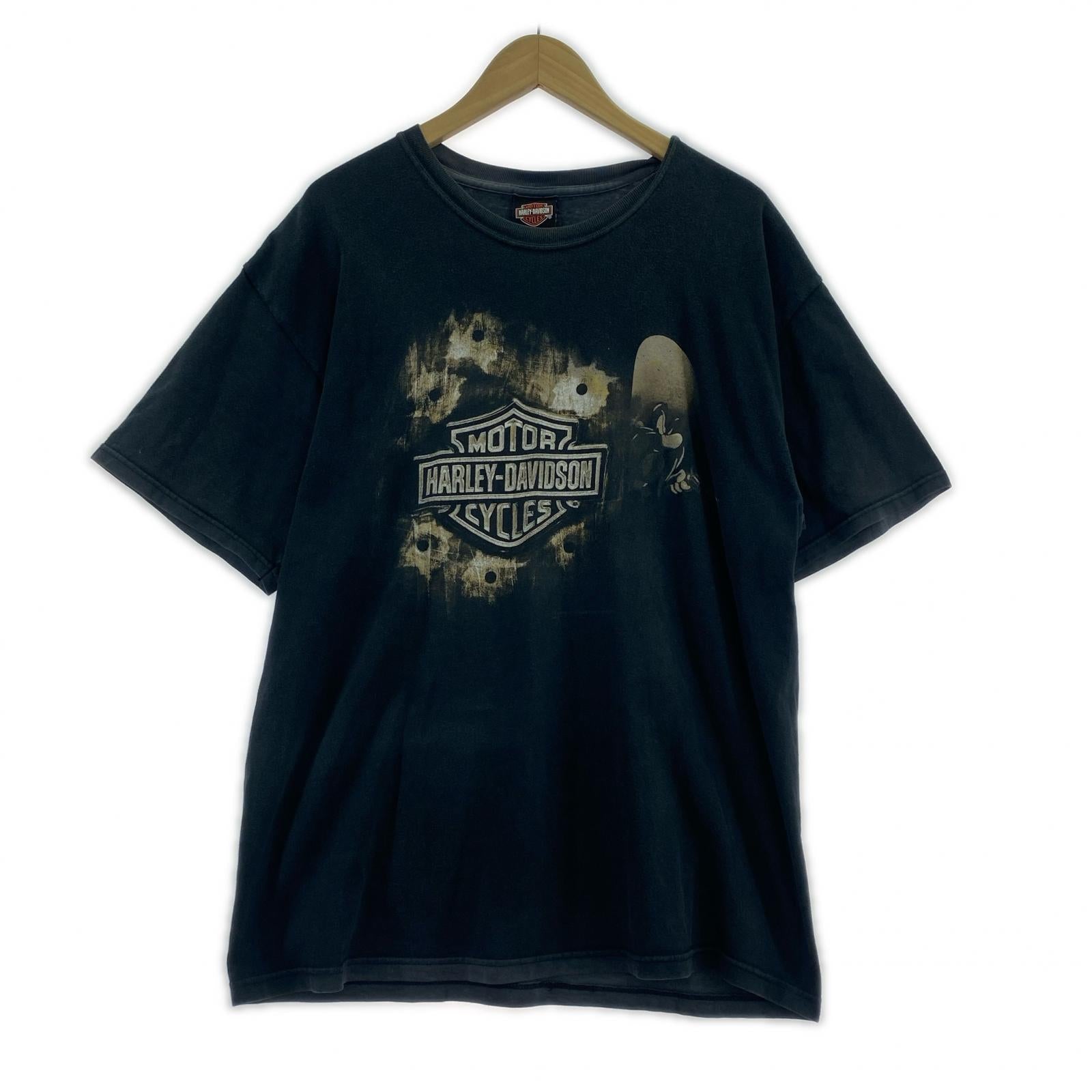 半袖Ｔシャツ USA製 ルーニーチューンンズ L ブラック