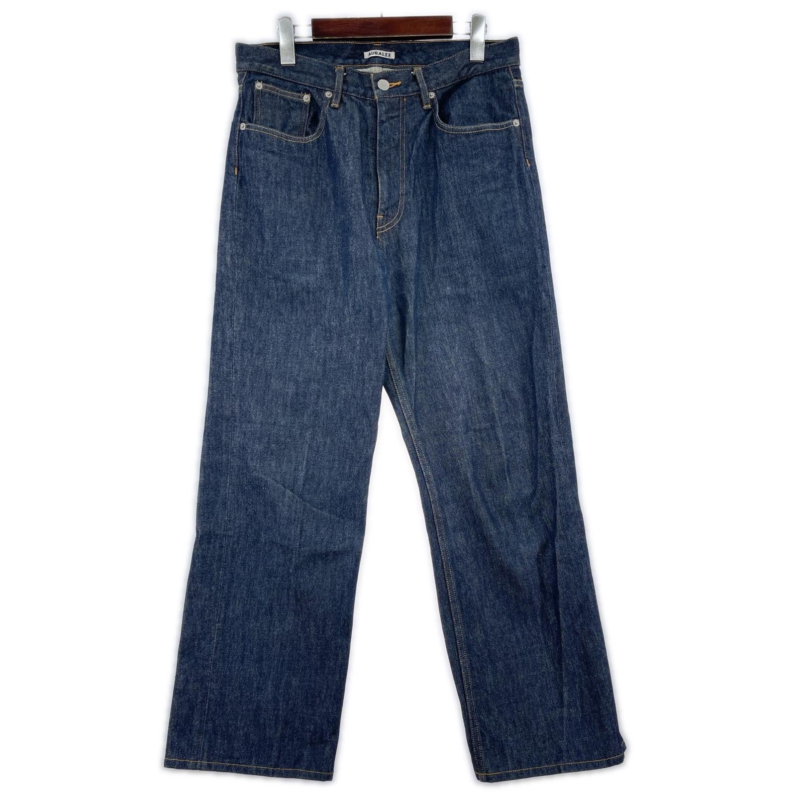 その他ボトムス AURALEE HARD TWIST DENIM 5P PANTS 32 A00P01DM 32 ブルー