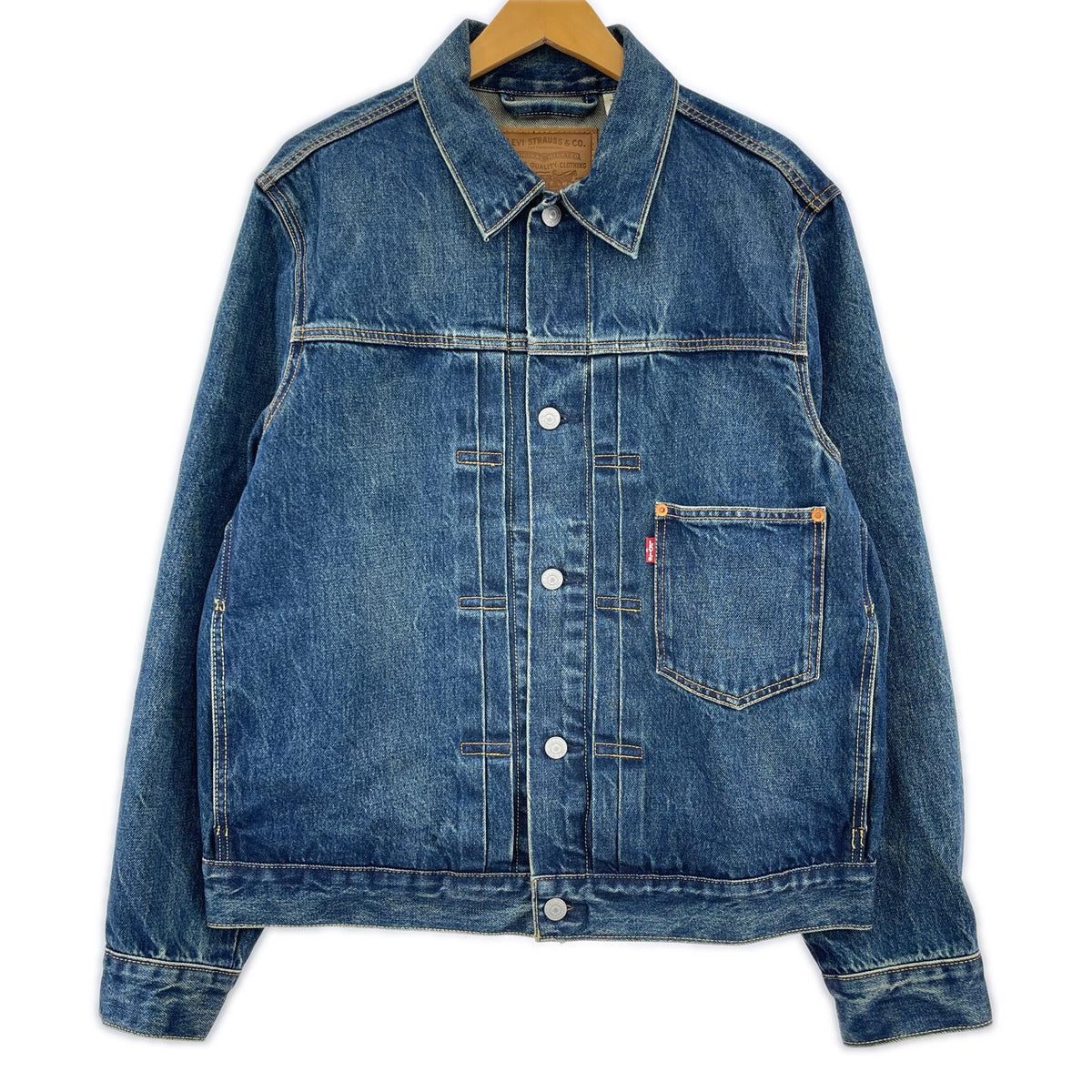 その他アウター Levi's EDIFICE 30th 別注 Type 1 Trucker Jacket S S ブルー