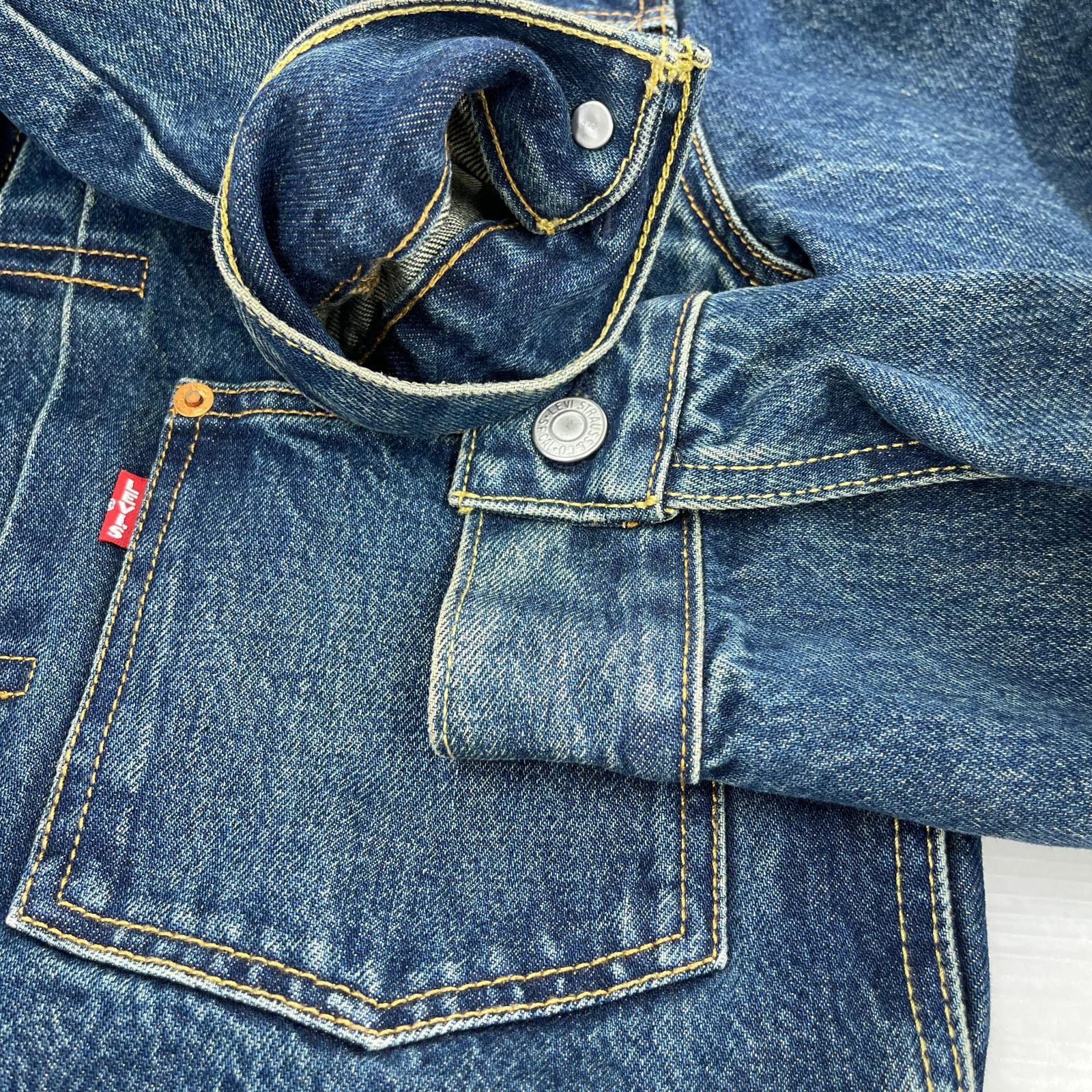 その他アウター Levi's EDIFICE 30th 別注 Type 1 Trucker Jacket S S ブルー