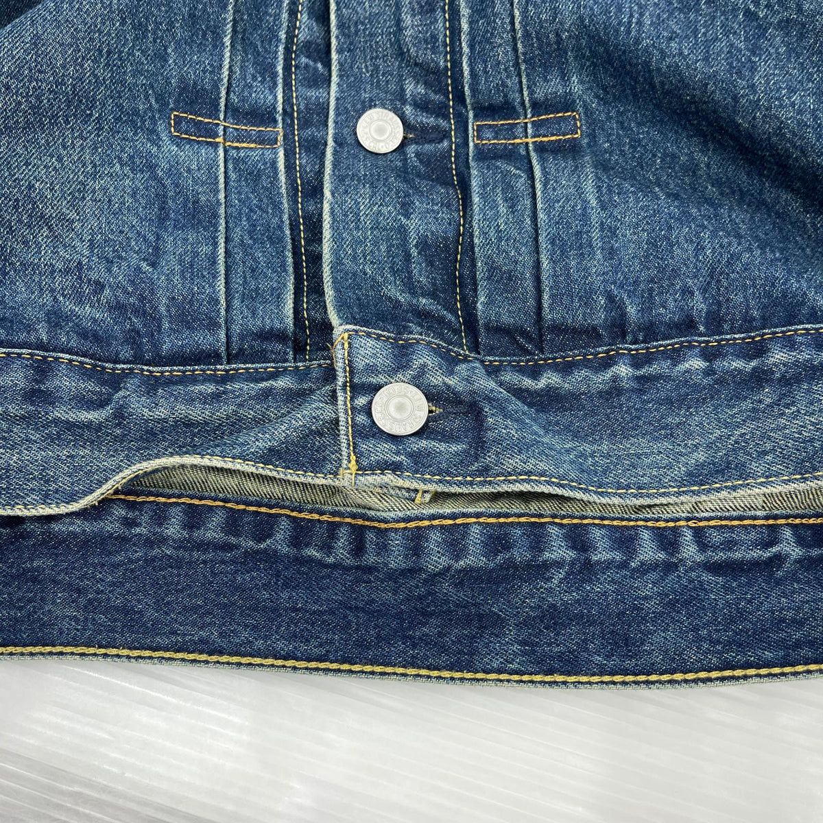 その他アウター Levi's EDIFICE 30th 別注 Type 1 Trucker Jacket S S ブルー