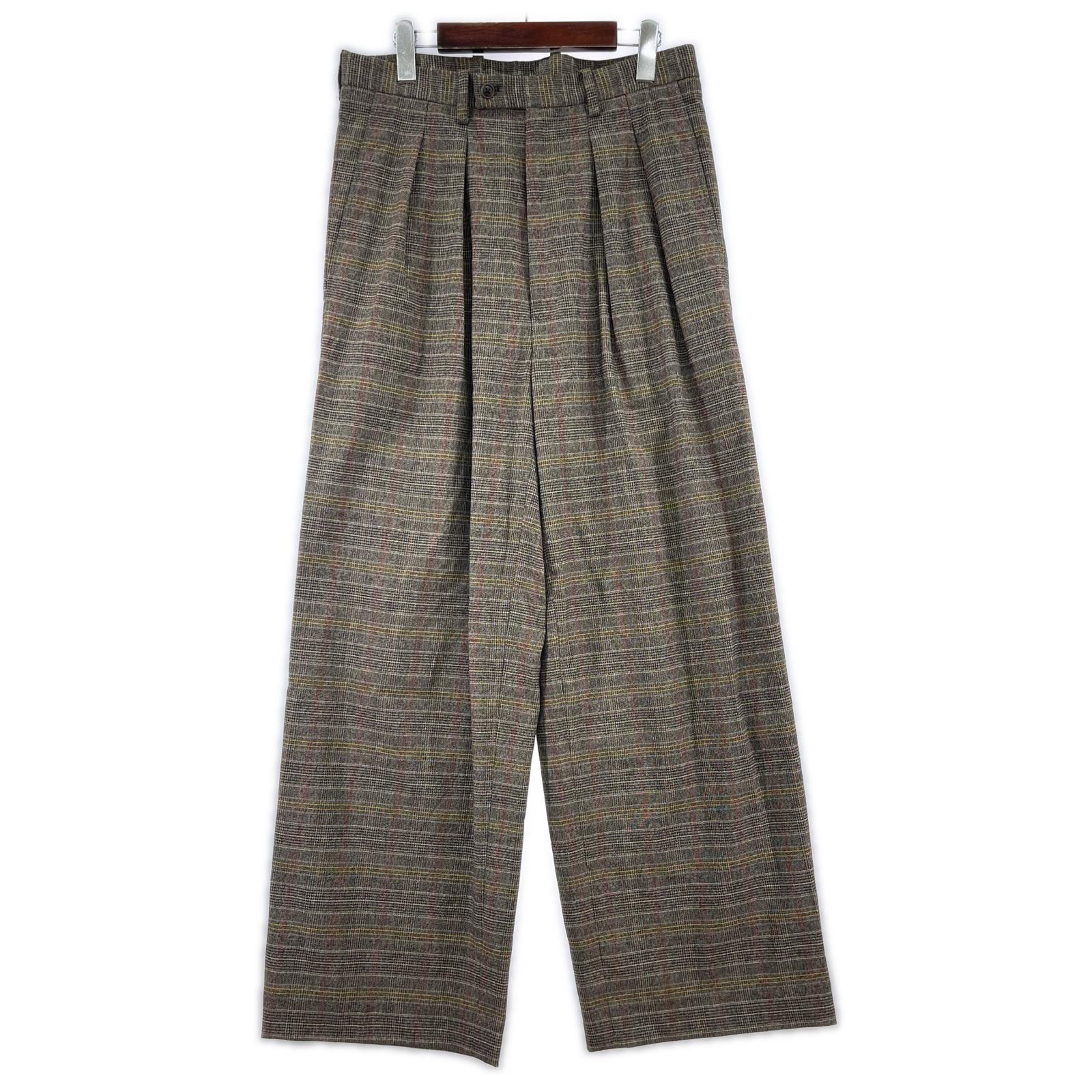 その他ボトムス m’s braque Tucked Baggy Pants 38 2322003 38 ブラウン