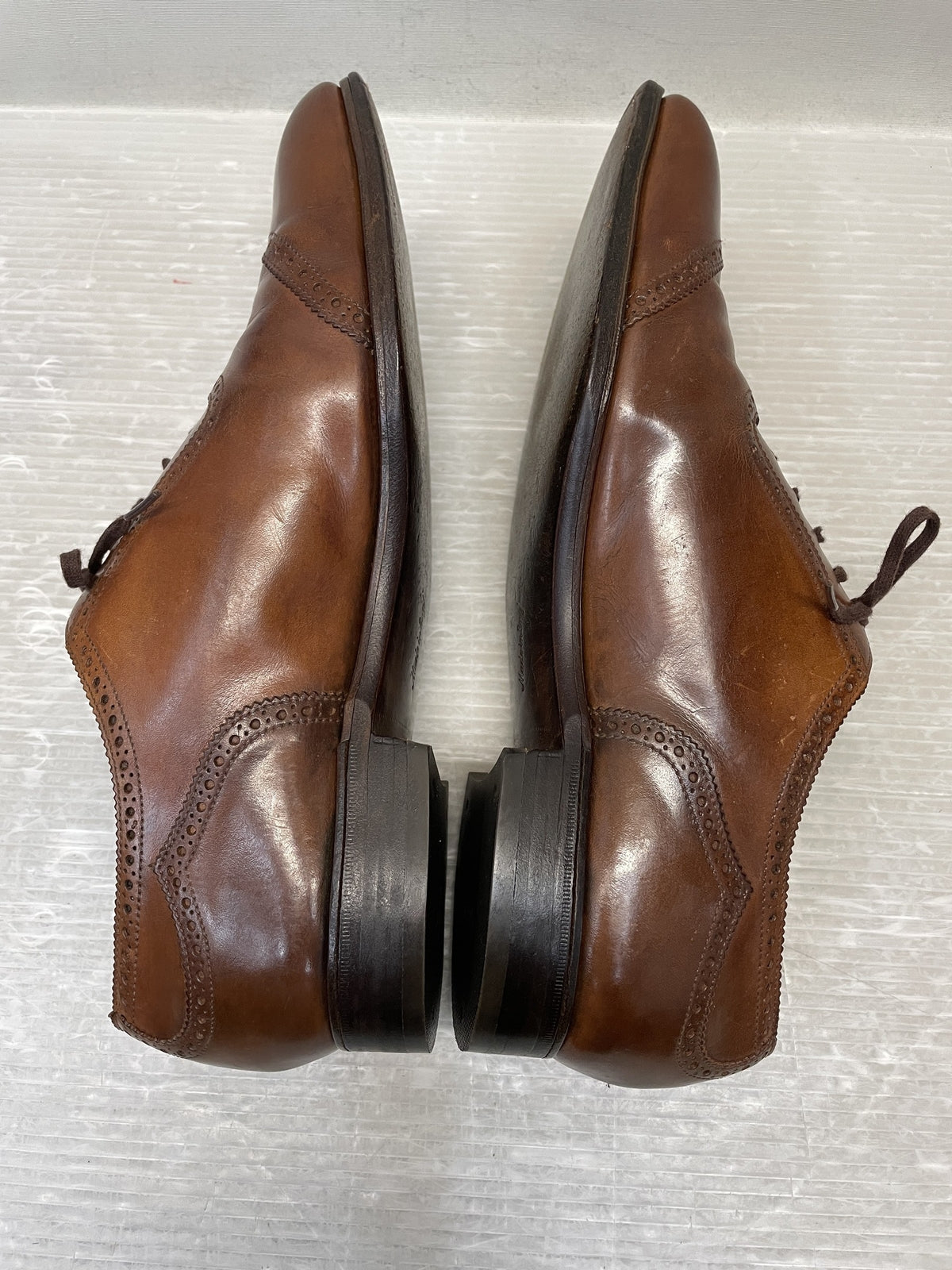シューズ EDWARD GREEN メダリオンシューズ 8 1/2 ブラウン