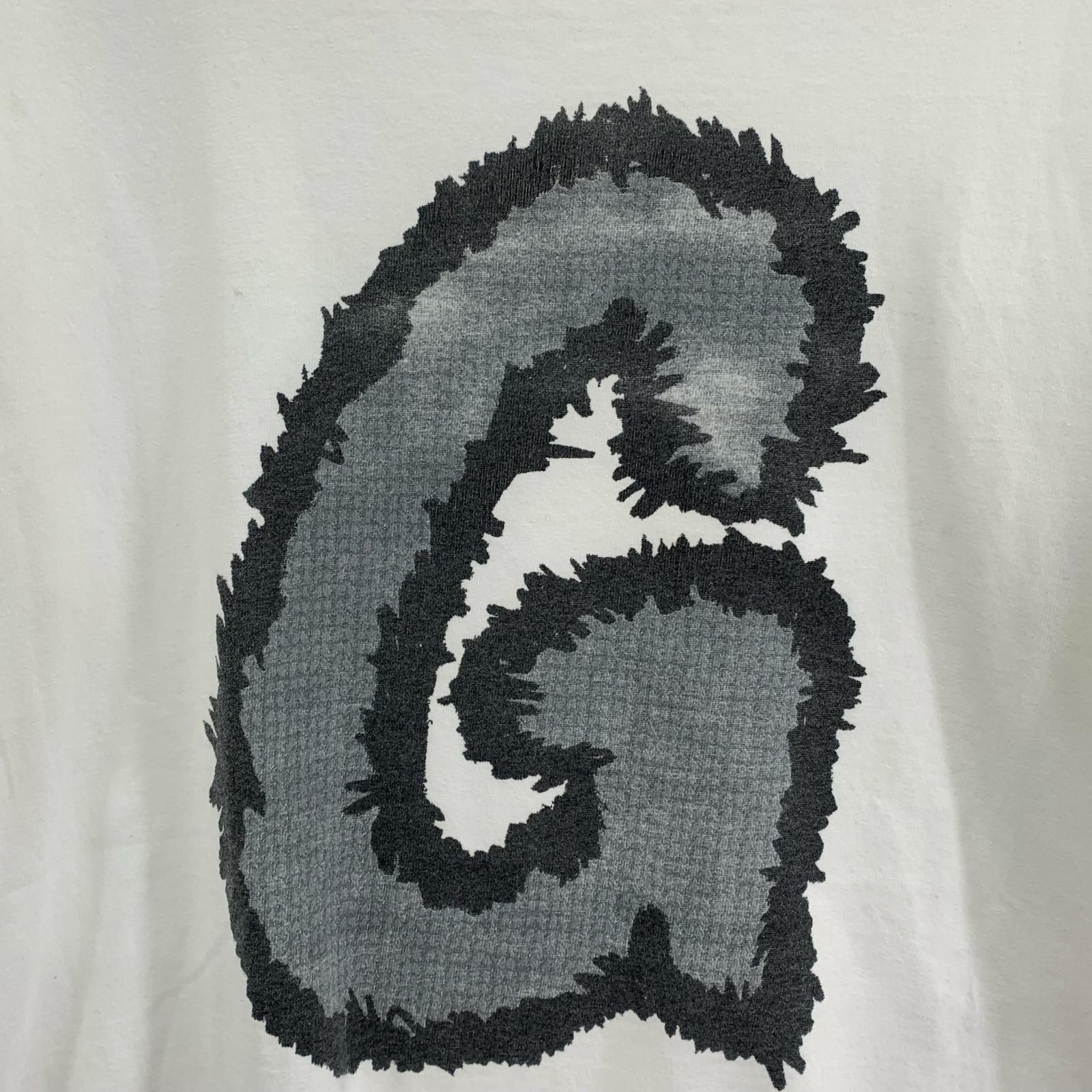 半袖Ｔシャツ GOODENOUGH UK 00s Gロゴ プリントTee ホワイト ホワイト