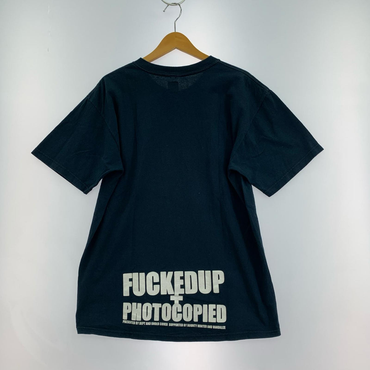 半袖Ｔシャツ UNDERCOVER 01SS BOUNTY HUNTER VANDALIZE L ﾌﾞﾗｯｸ L