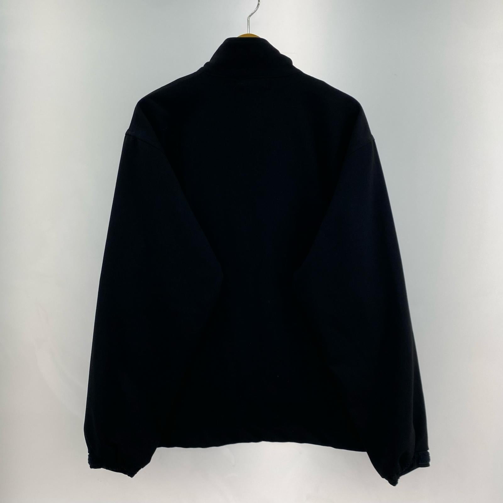 ジャケット 3SS TRACK/JACKET/POLY.TWILL.WUT ブラック