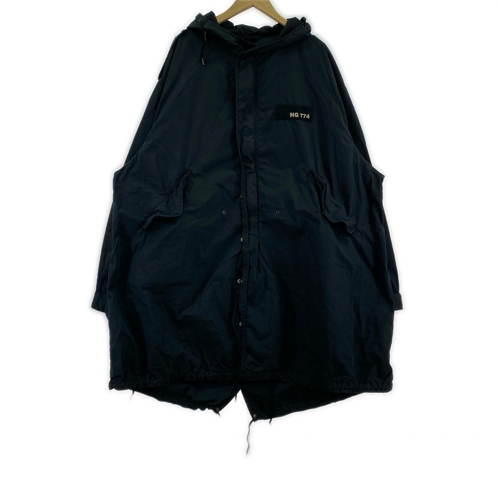 ミリタリージャケット FIRE BEAR 774 M-51モッズコート(M)黒 M ブラック