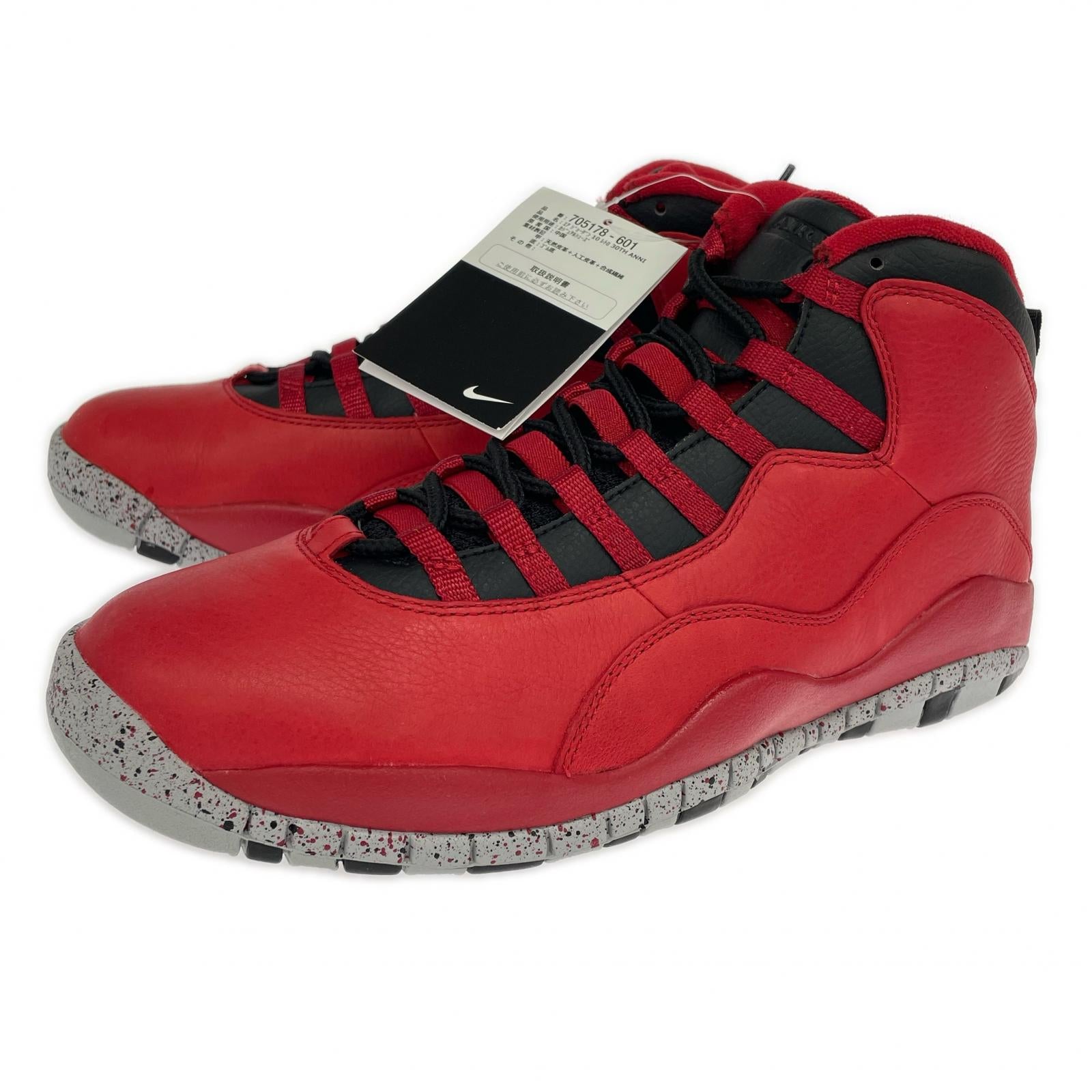 その他靴 Air Jordan 10 Retro "Bulls Over Broadway" 29.0cm 29cm (US11 UK10 1/2 EU48) レッド