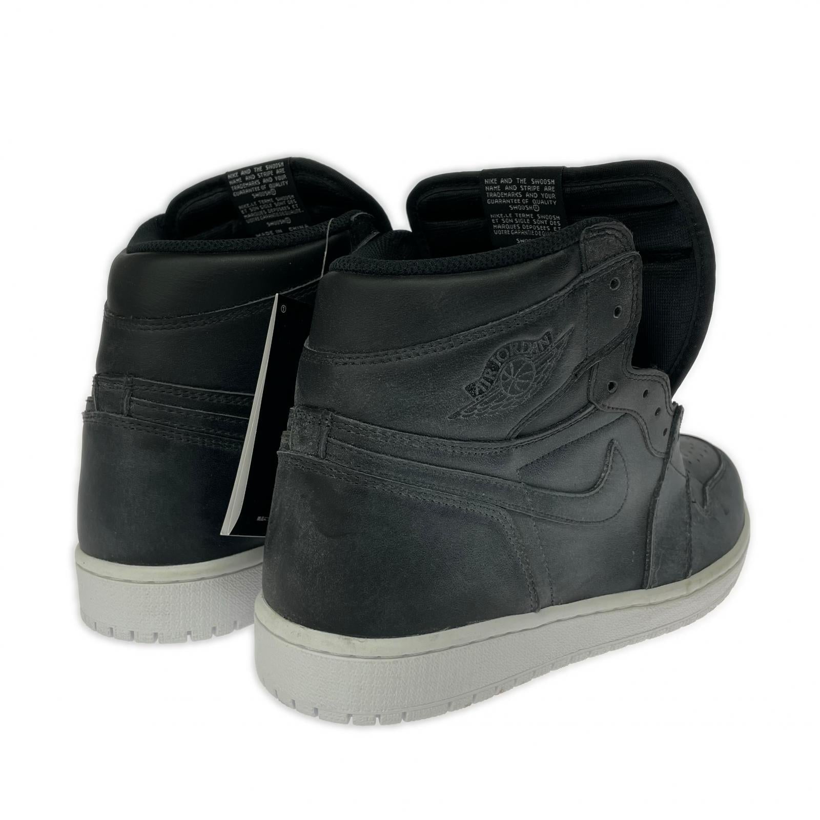 スニーカー AIR JORDAN 1 RETRO HIGH/555088-006/28cm 28cm (US10 UK9 1/2 EU46) ブラック