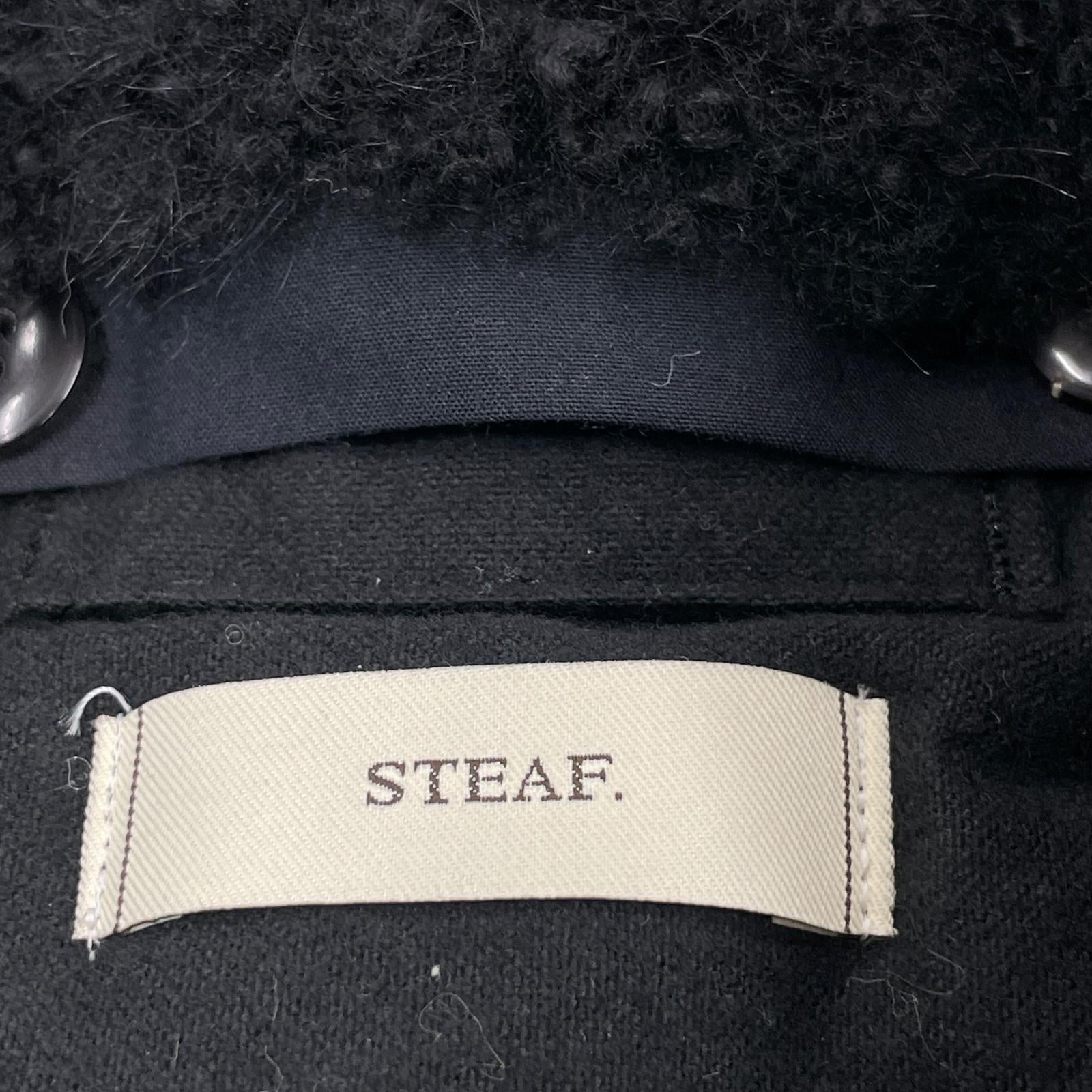ジャケット 23AW STEAF フライトジャケット L L ブラック