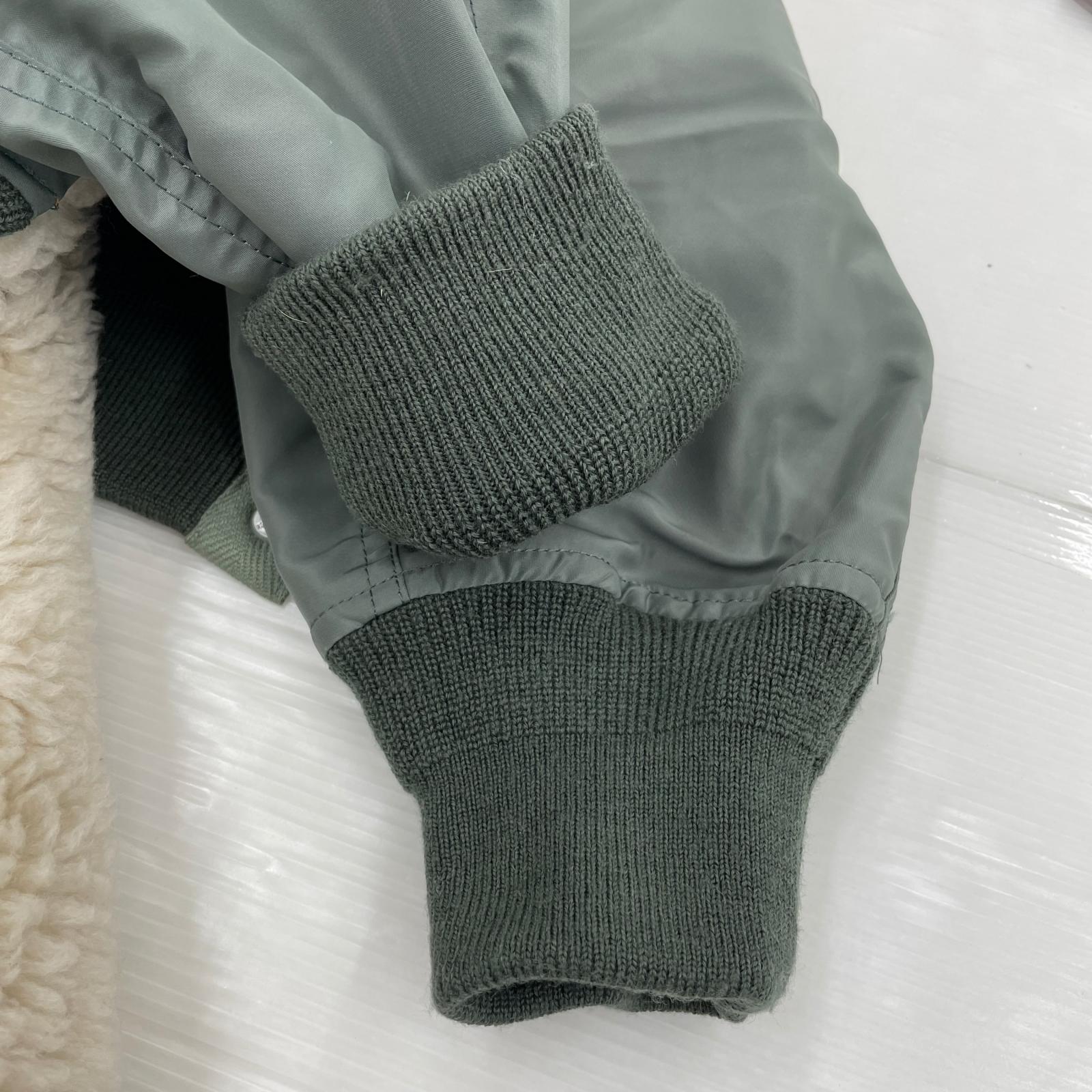 ミリタリージャケット 24AW Layered Hybrid Bomber Jacket 1 カーキ