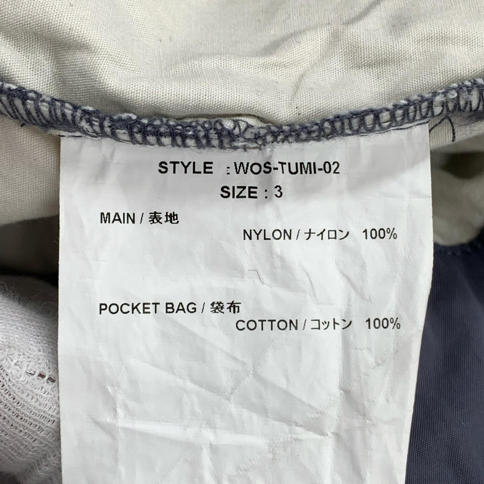 ショートパンツ wave of sand TUMI PANTSワイドハーフパンツ 3 グレー