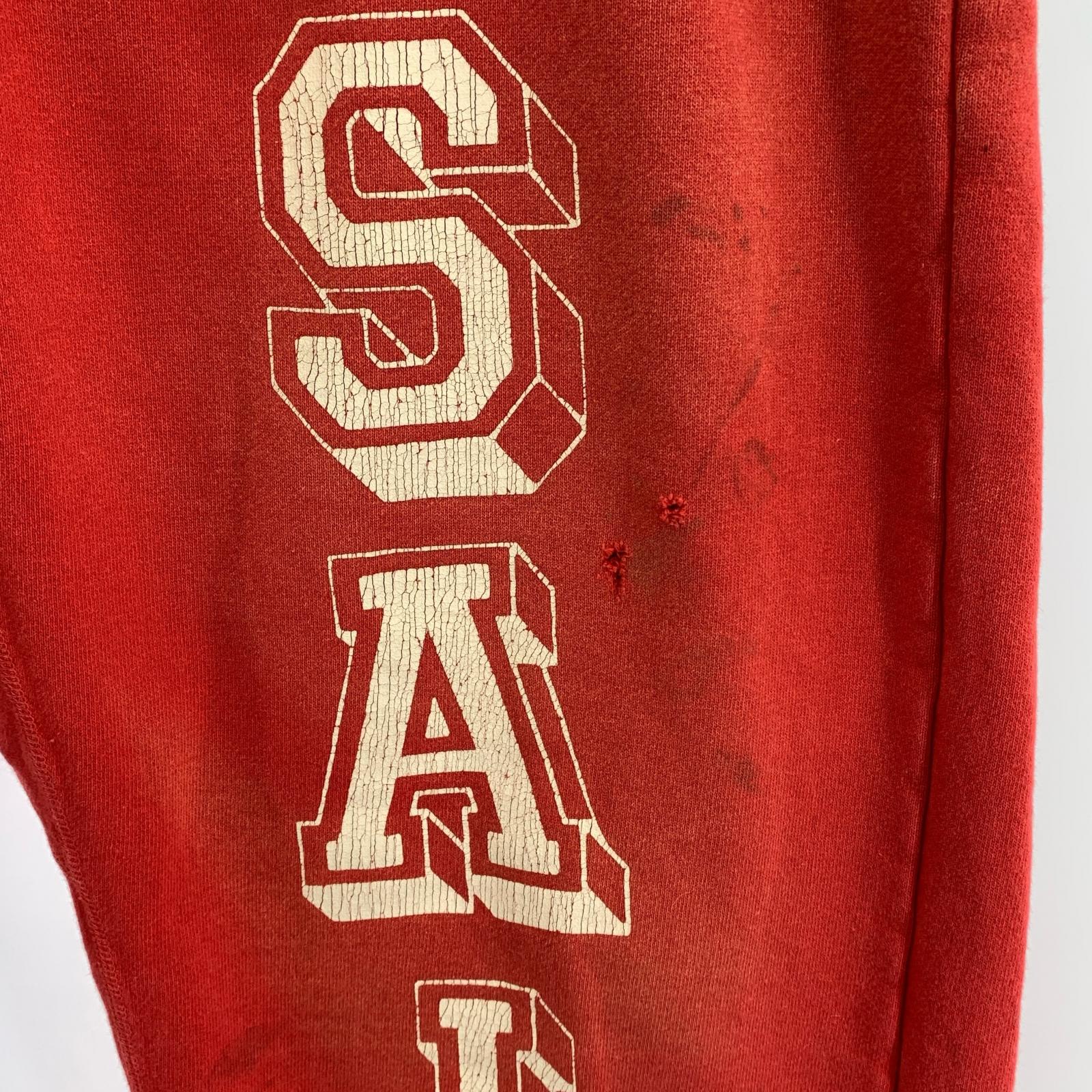 パンツ SAINT MICHAEL SWEAT PANTS ANGEL スウェットパンツ M レッド M レッド