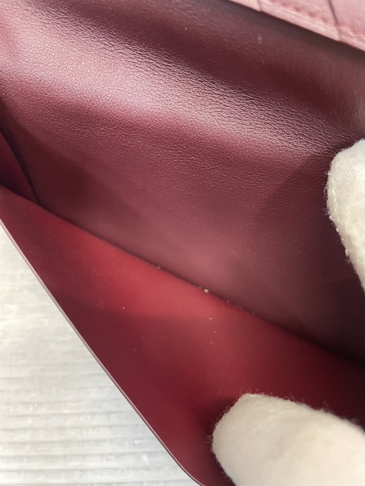 Cartier マストライン 長財布 札入れ ボルドー
