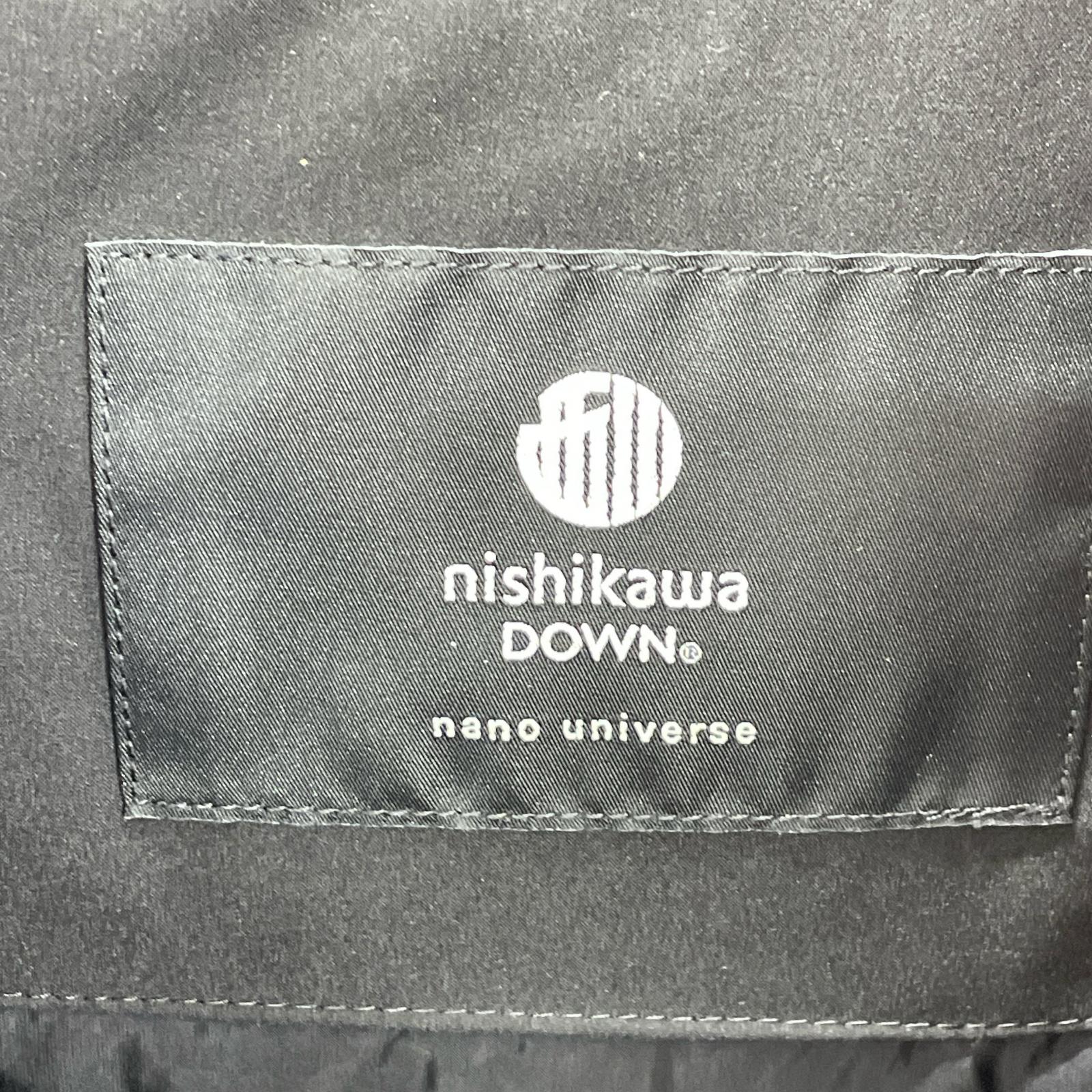 ダウンジャケット 668-5214203/西川ダウンSOLOTEXショートダウン M ブラック