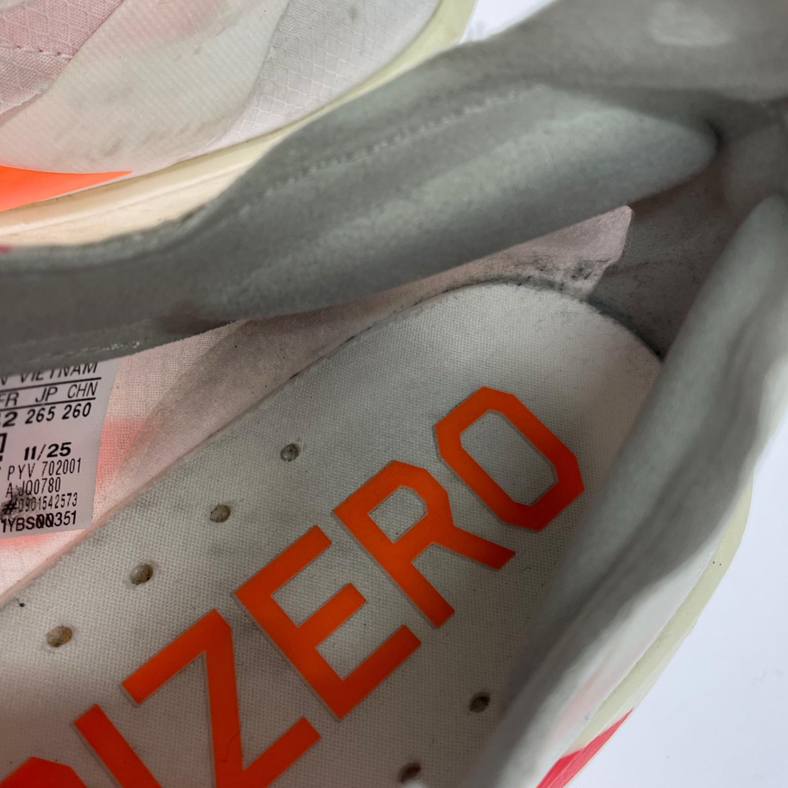 スニーカー ADIZERO TAKUMI SEN 11 白/オレンジ 26.5 26.5cm (US8 1/2 UK8 EU43) ホワイト