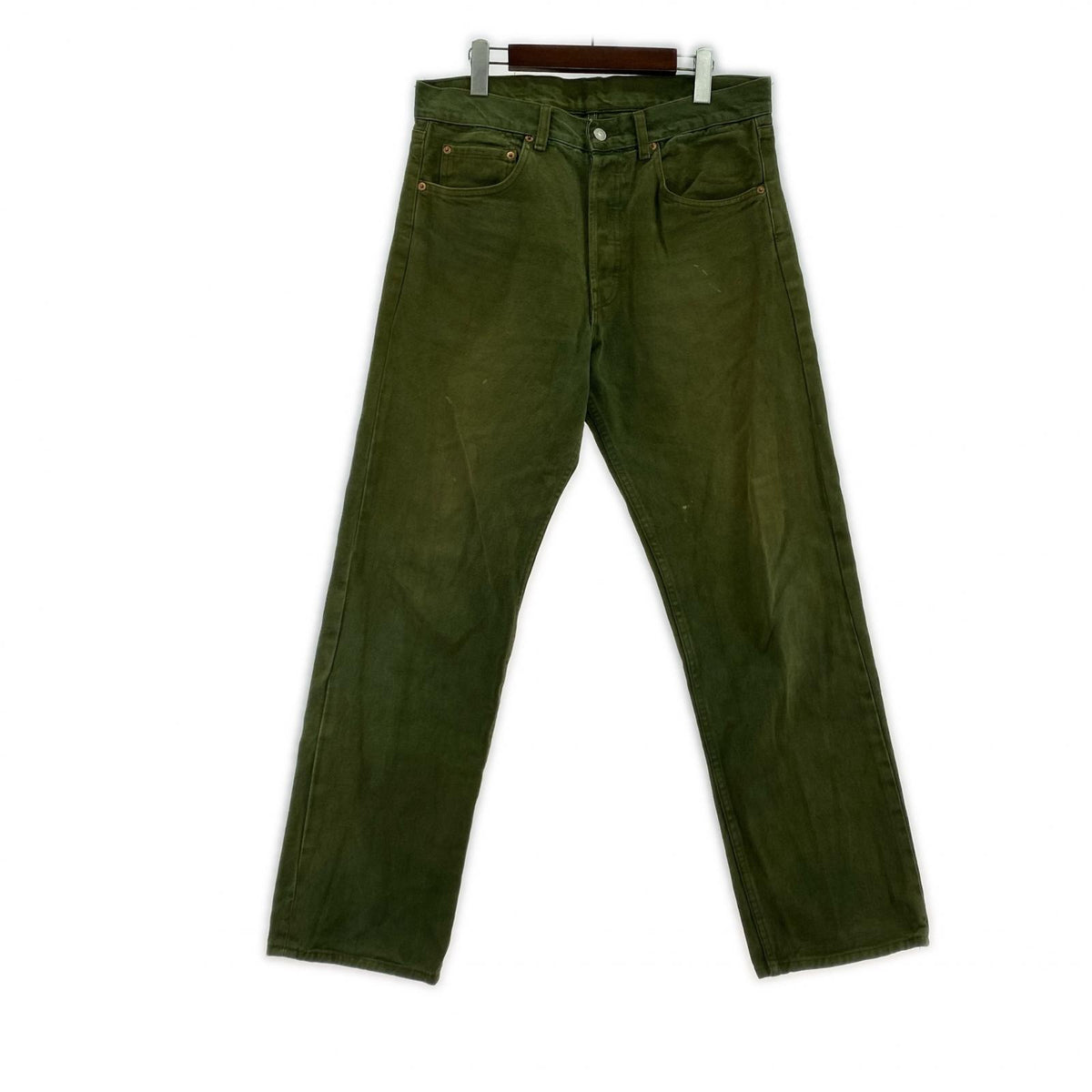デニムパンツ 90s 501 W34 34 グリーン