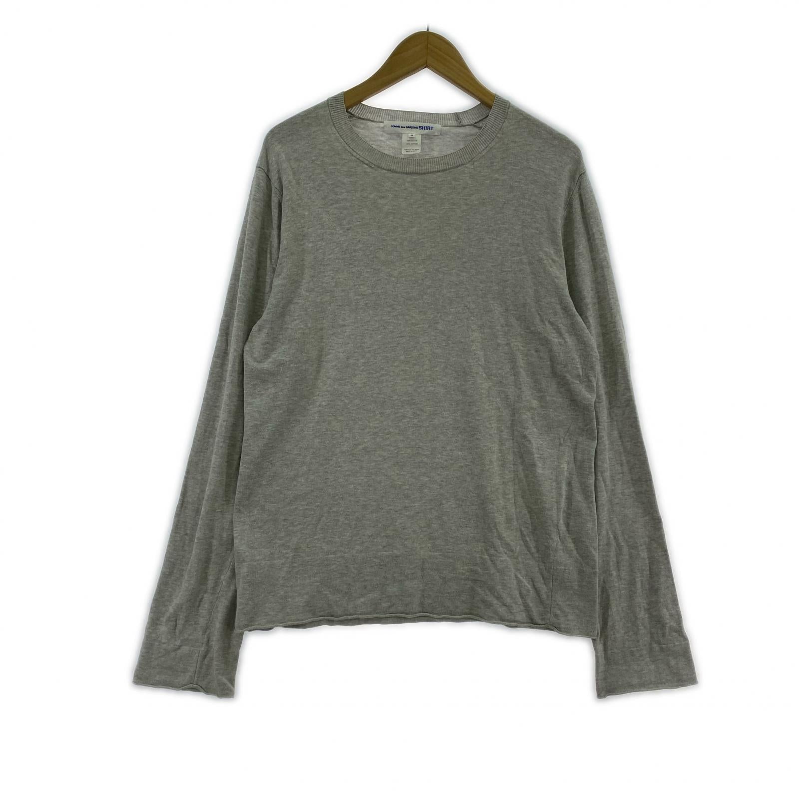 ニット SHIRT クルーネック グレー M M グレー