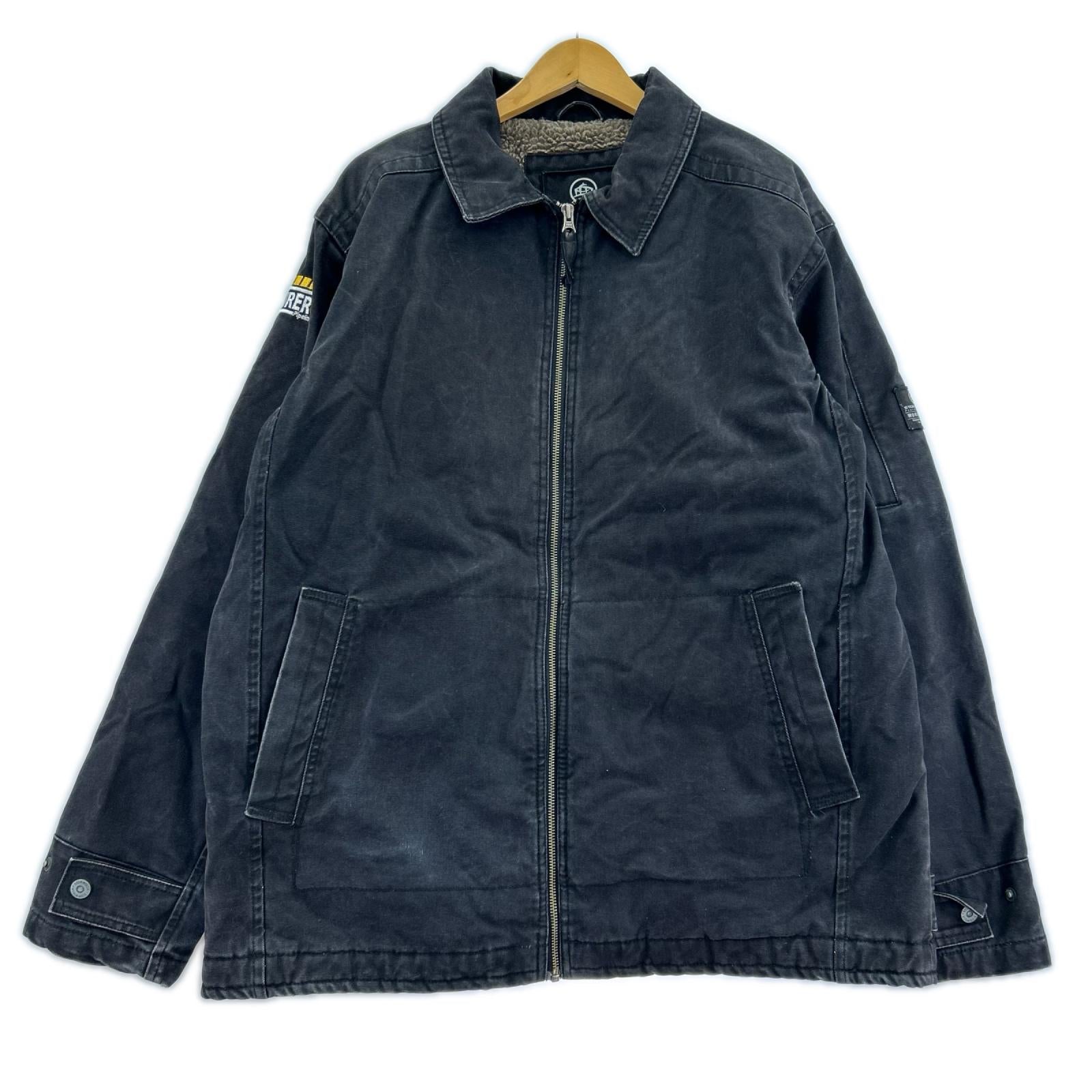 ジャケット STORMTECH ダックジャケット 裏ボア (L) L ブラック