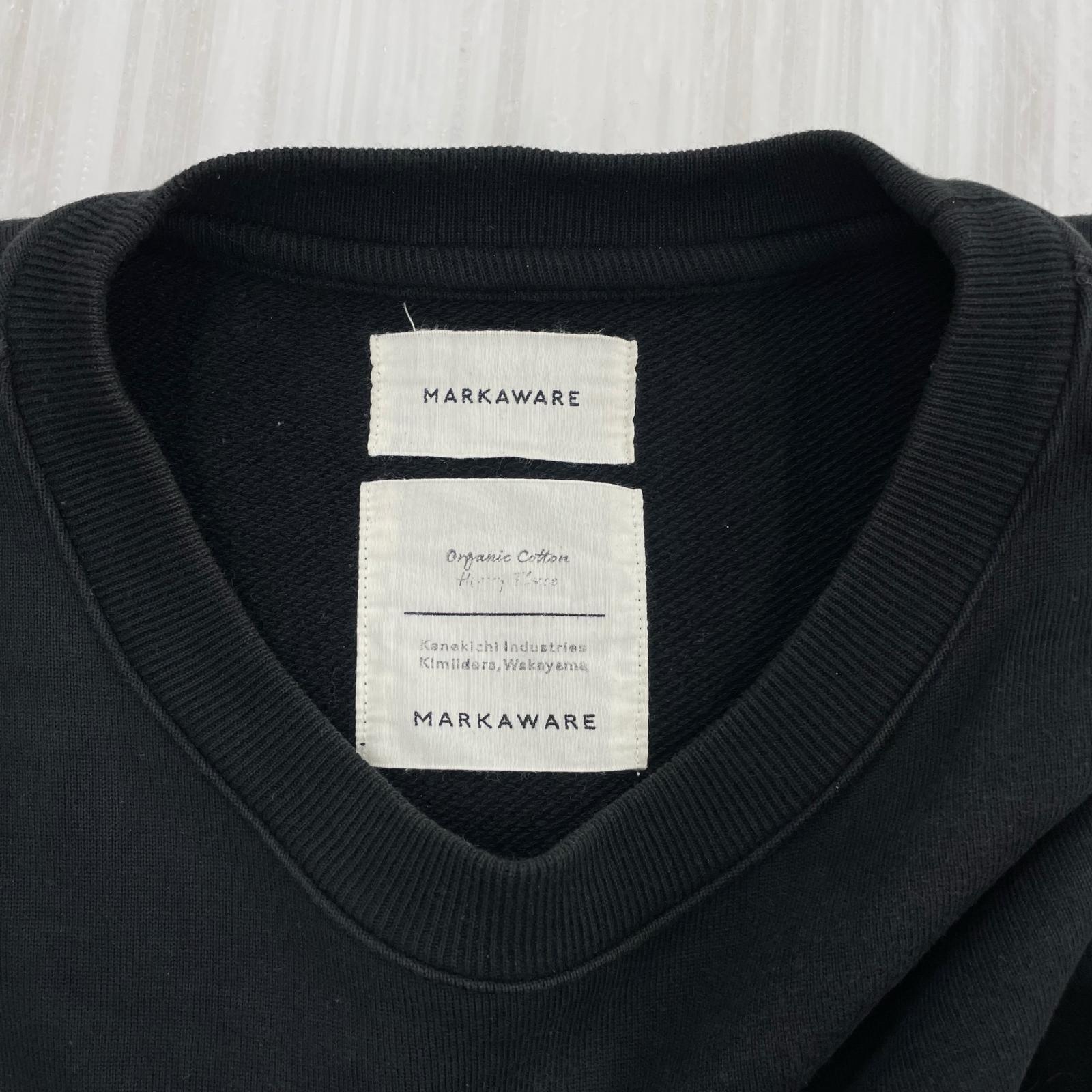 スウェット HUGE SWEAT ORGANIC COTTON HEAVY FLEECE 1 ブラック