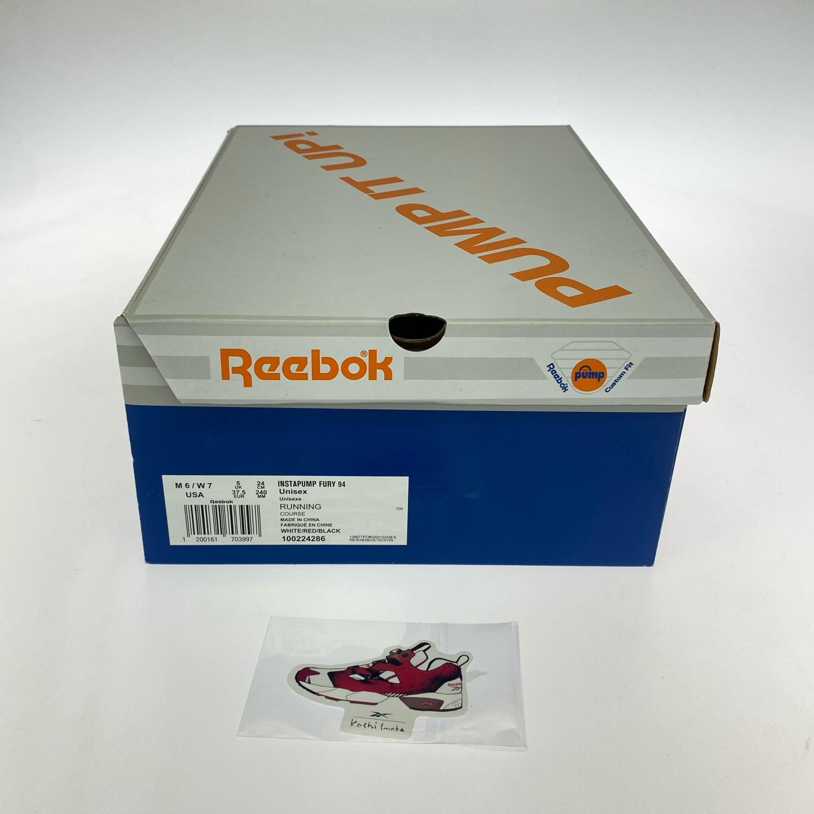 スニーカー B’z 稲葉浩志 Instapump Fury (24cm) 24cm (US6 UK5 1/2 EU38)