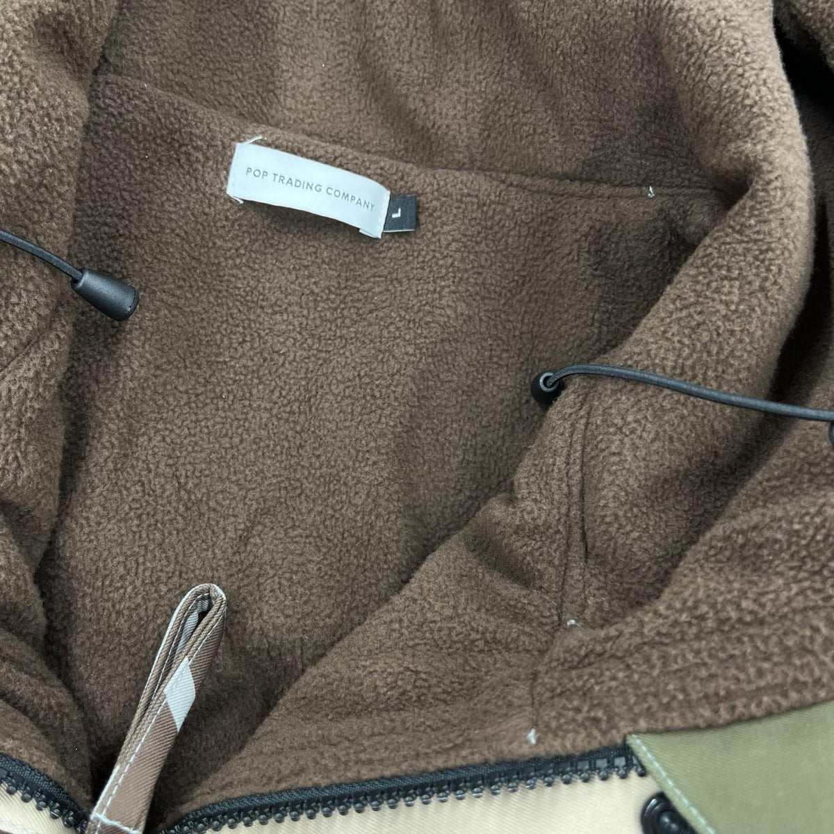 マウンテンパーカー POP TRADING COMPANY 総柄 (L) L