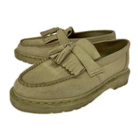 ブーツ dr.martens adrian タッセルローファー スエード ベージュ