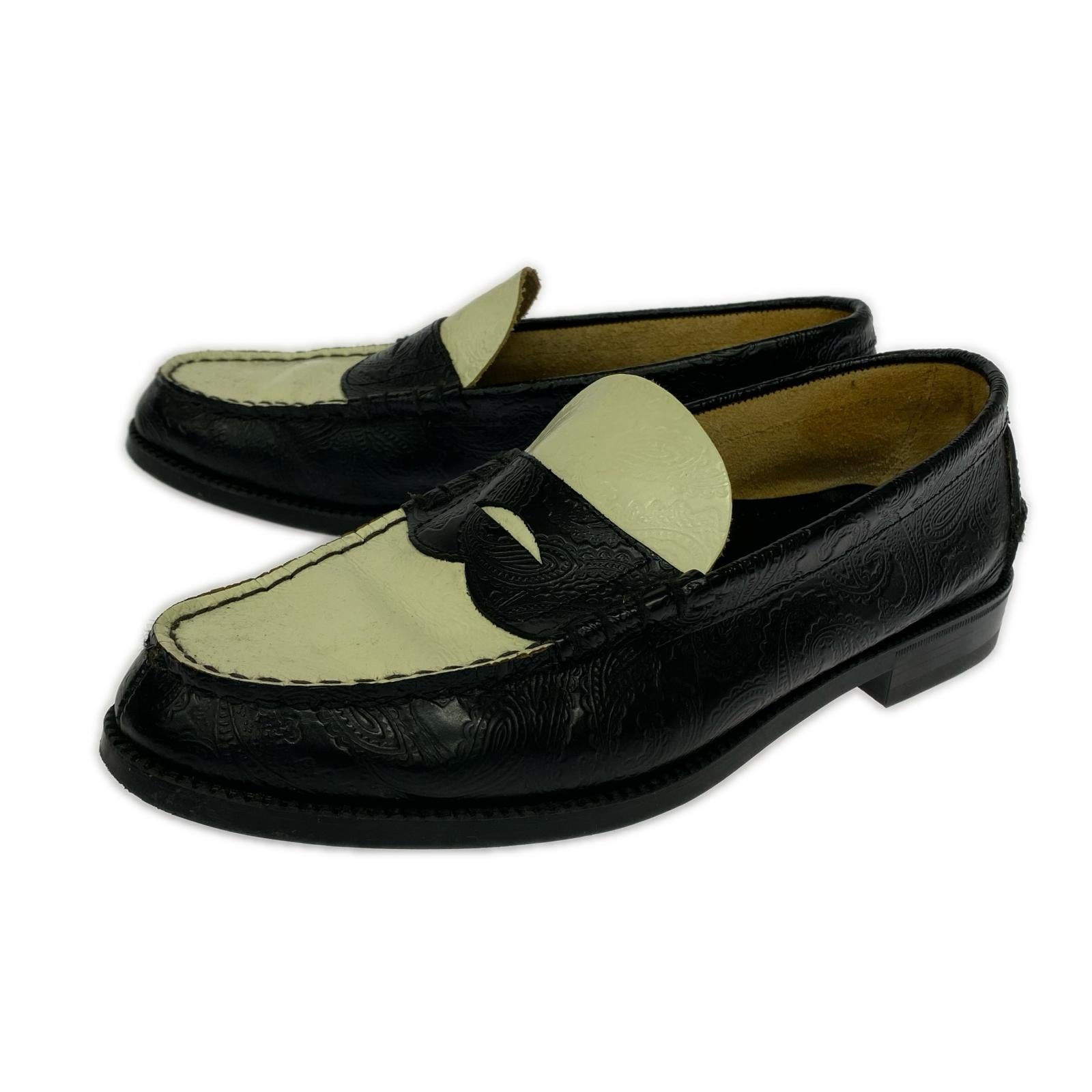 シューズ The Kenford FINE SHOES loafer paisley 25.5cm (US7 1/2 UK7 EU41)
