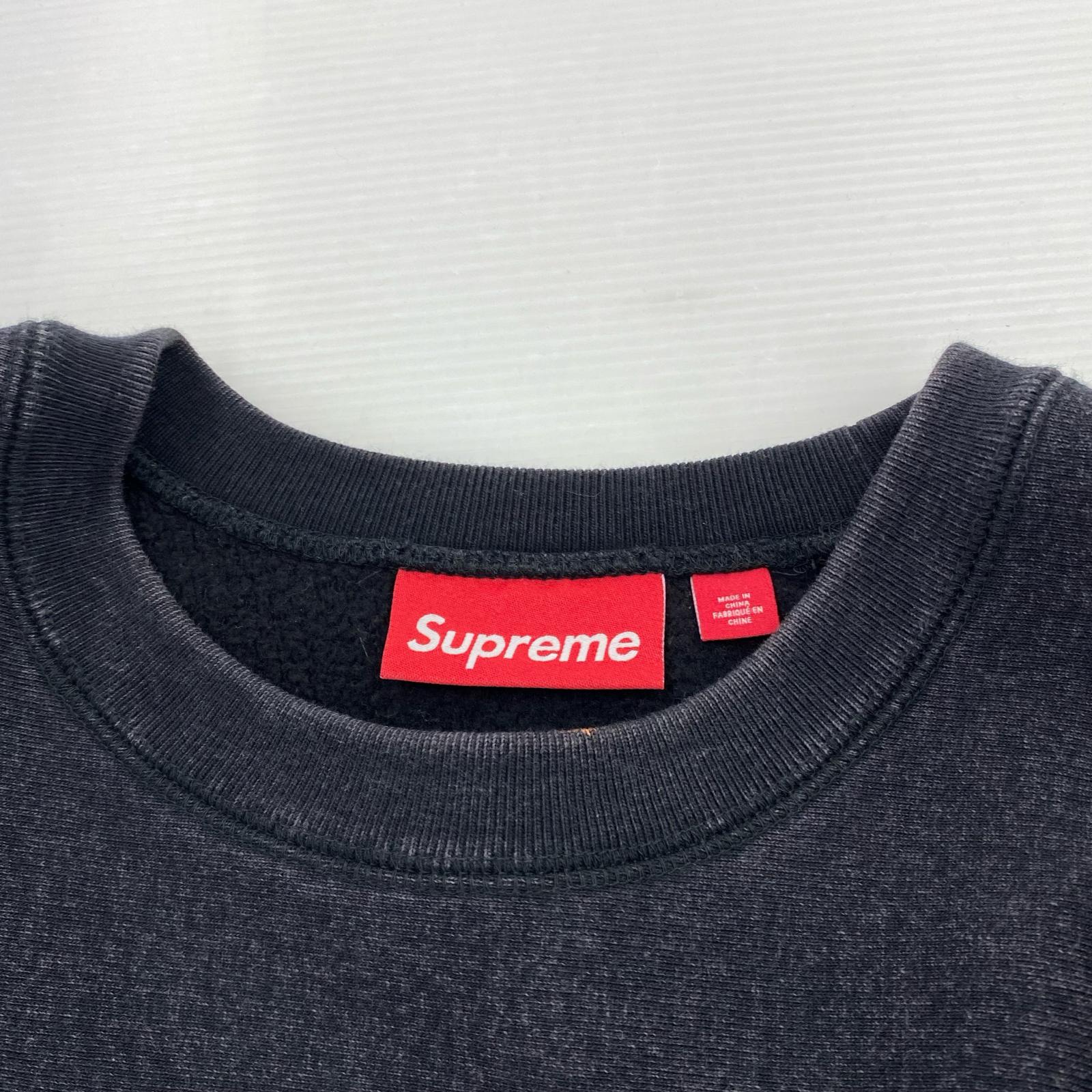 スウェット 25SS Vintage Print Boxlogo Sweat Shirt 黒 M ブラック