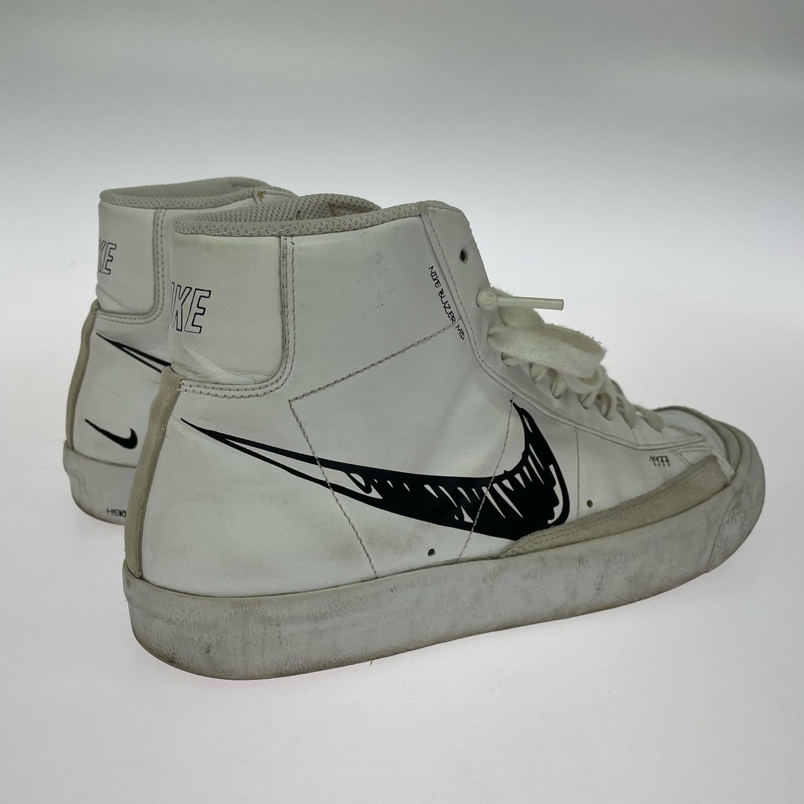 スニーカー Blazer Mid 77/27.5cm 27.5cm (US9 1/2 UK9 EU45) ホワイト