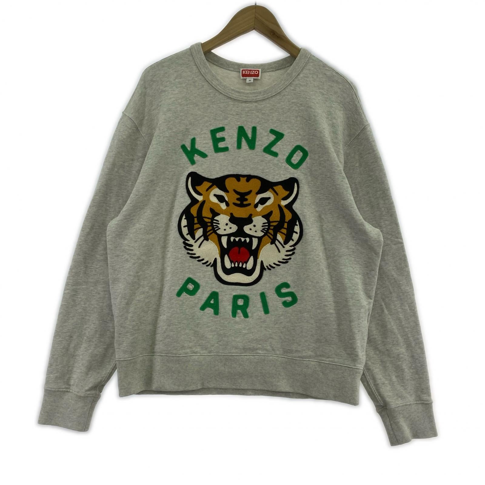 スウェット Lucky Tiger M グレー