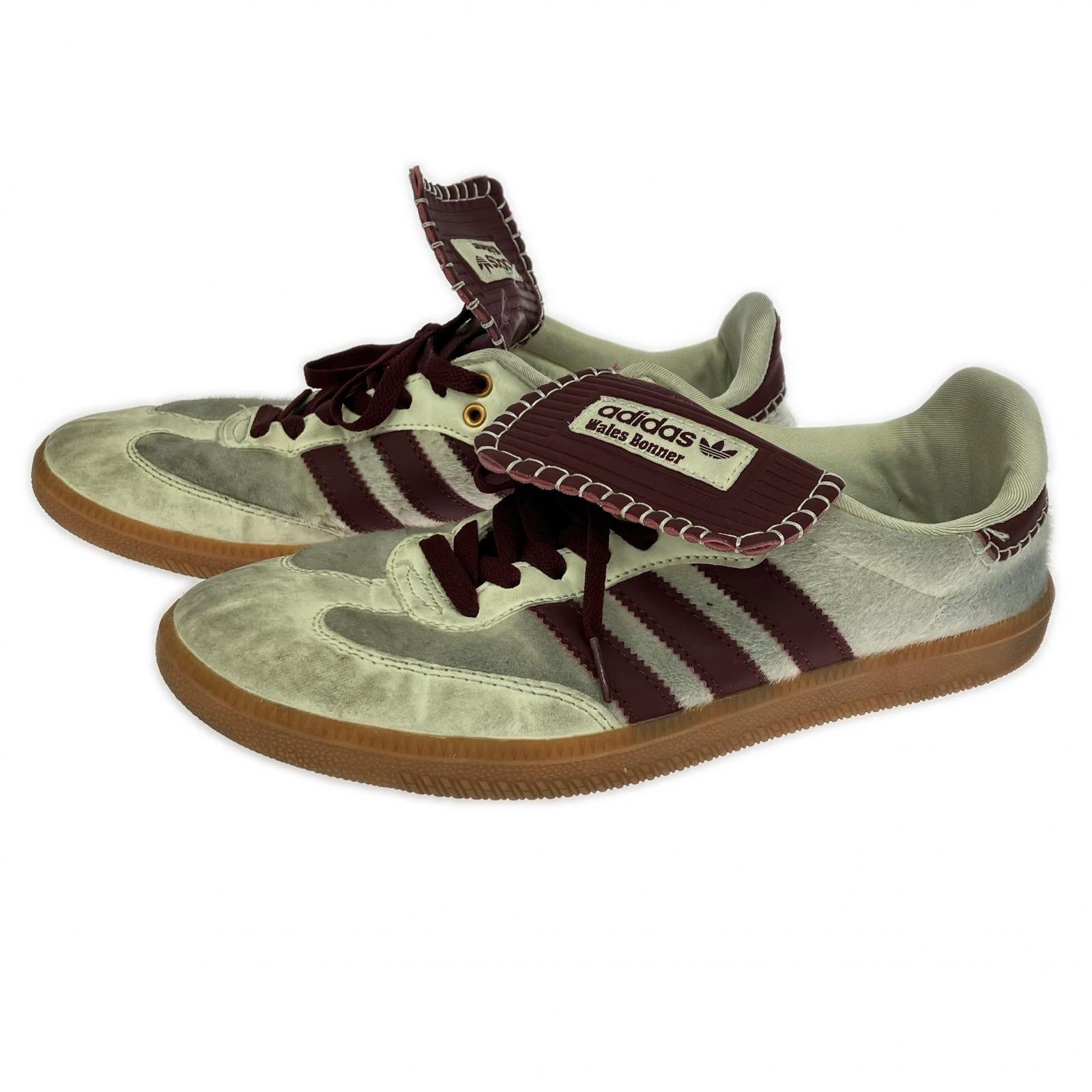 シューズ × WALES BONNER WB PONY TONAL SAMBA 27.5cm (US9 1/2 UK9 EU45) ホワイト