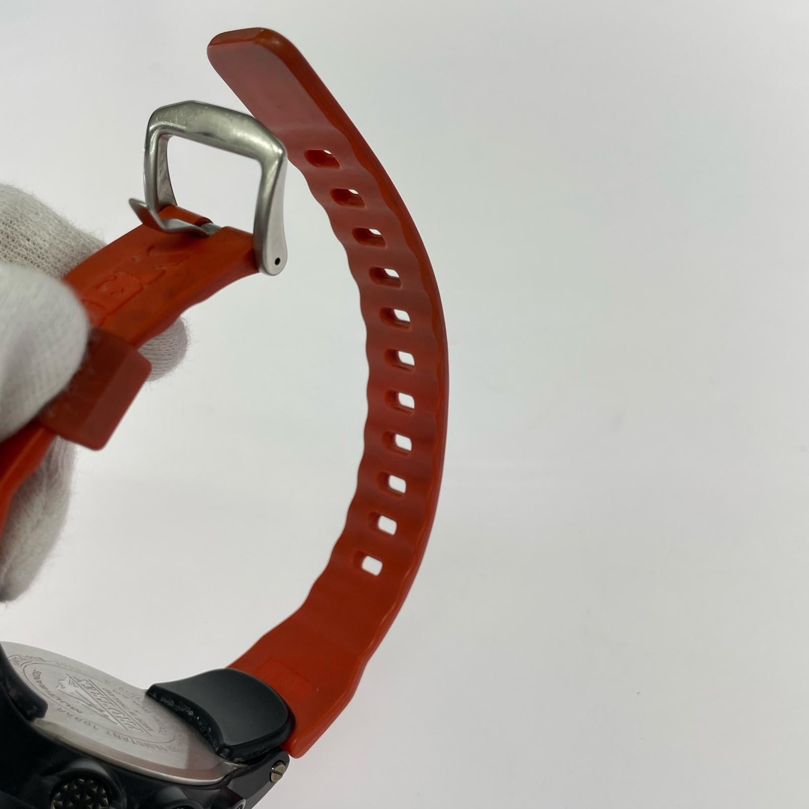腕時計 PRO TREK PRW-3000 オレンジ