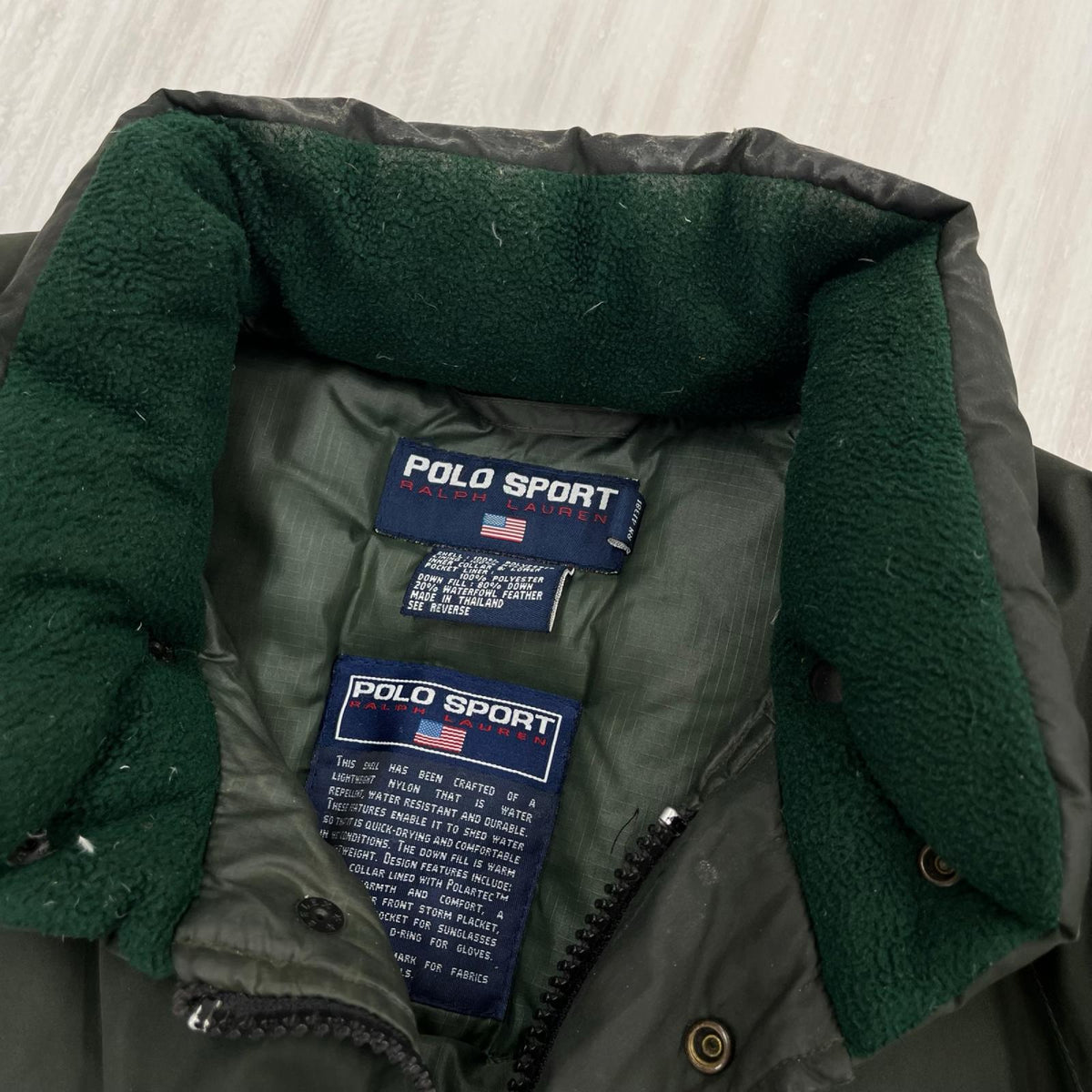 ジャケット POLO SPORT M 緑 M グリーン