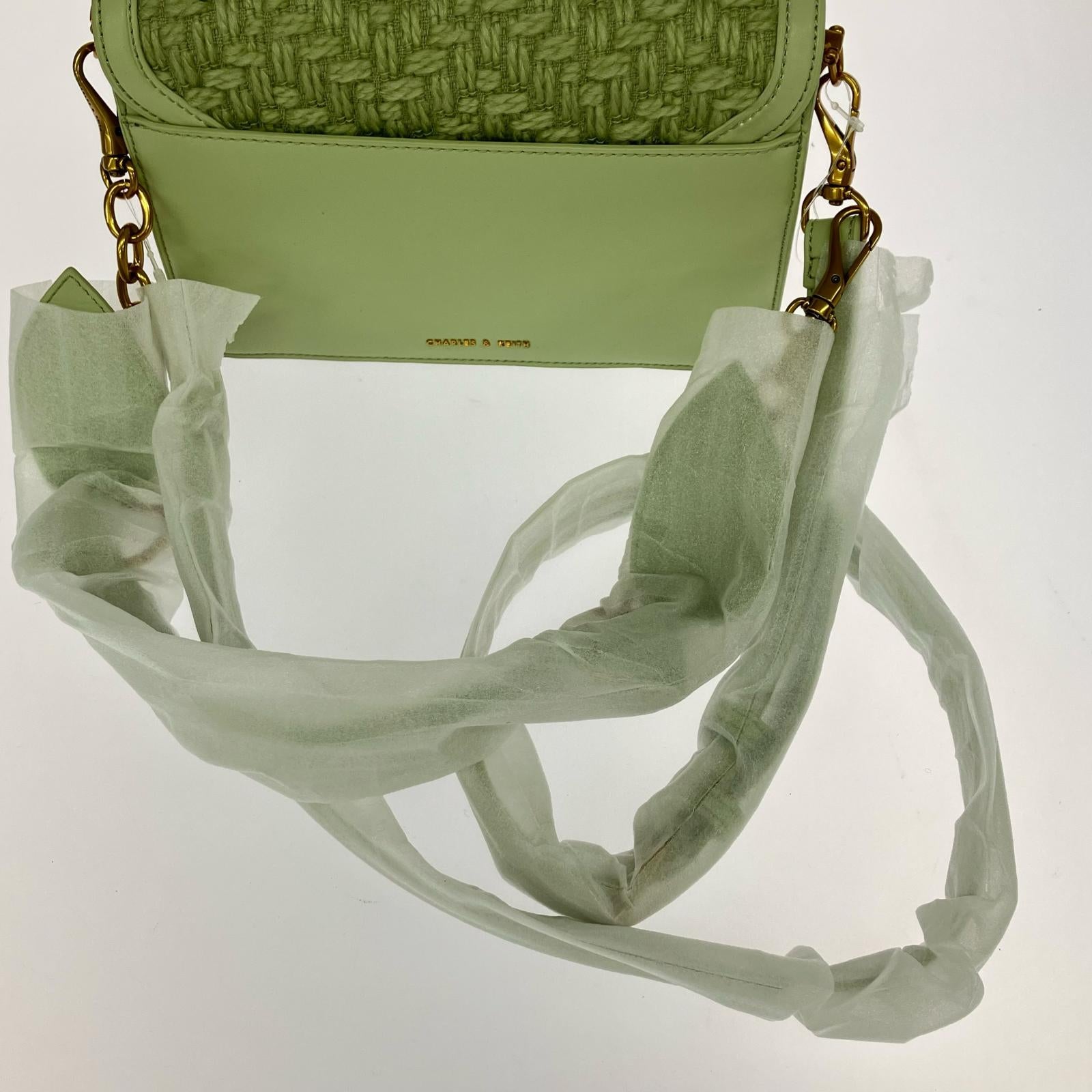 ハンドバッグ リングプッシュロック エンベロープショルダーバッグ 未使用