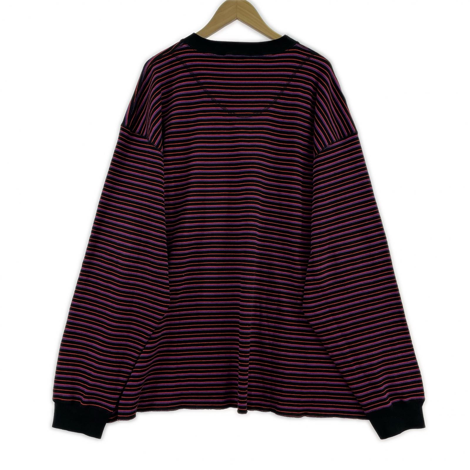 スウェット 22ss border emboridery tee