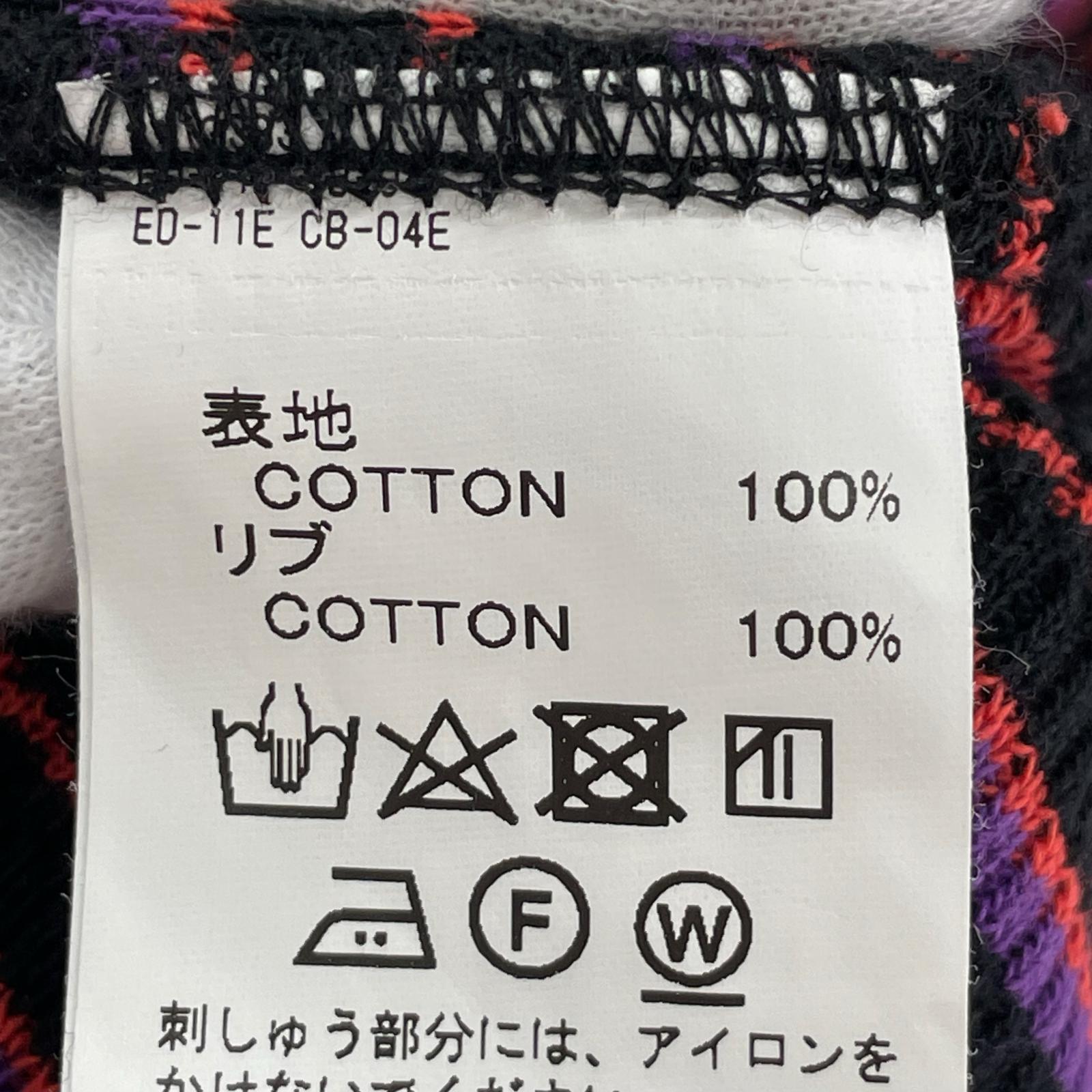 スウェット 22ss border emboridery tee