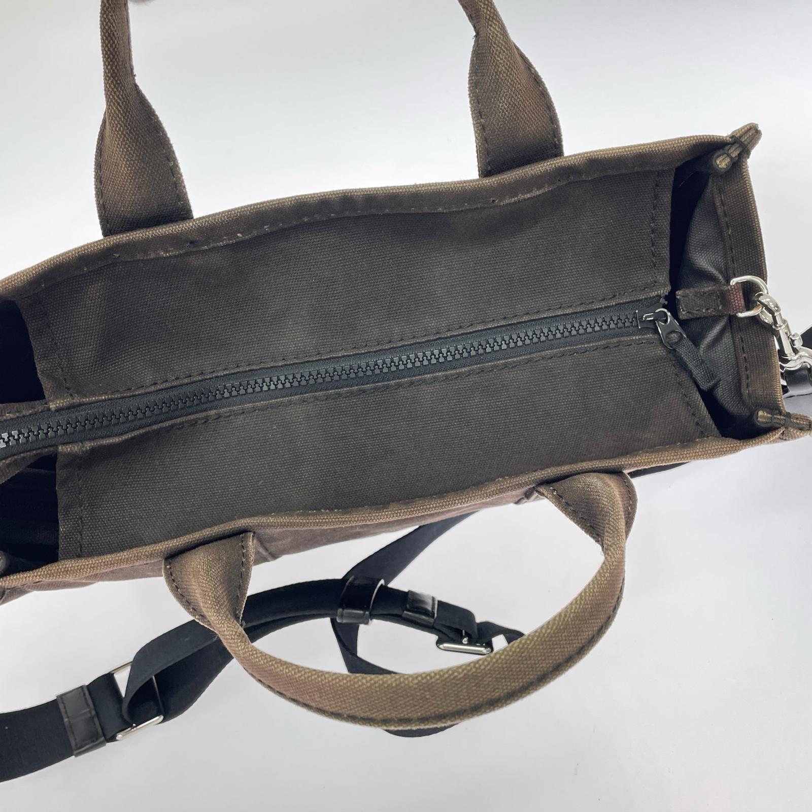 トートバッグ The Tote Bag Small Traveler Tote/ブラウン ブラック