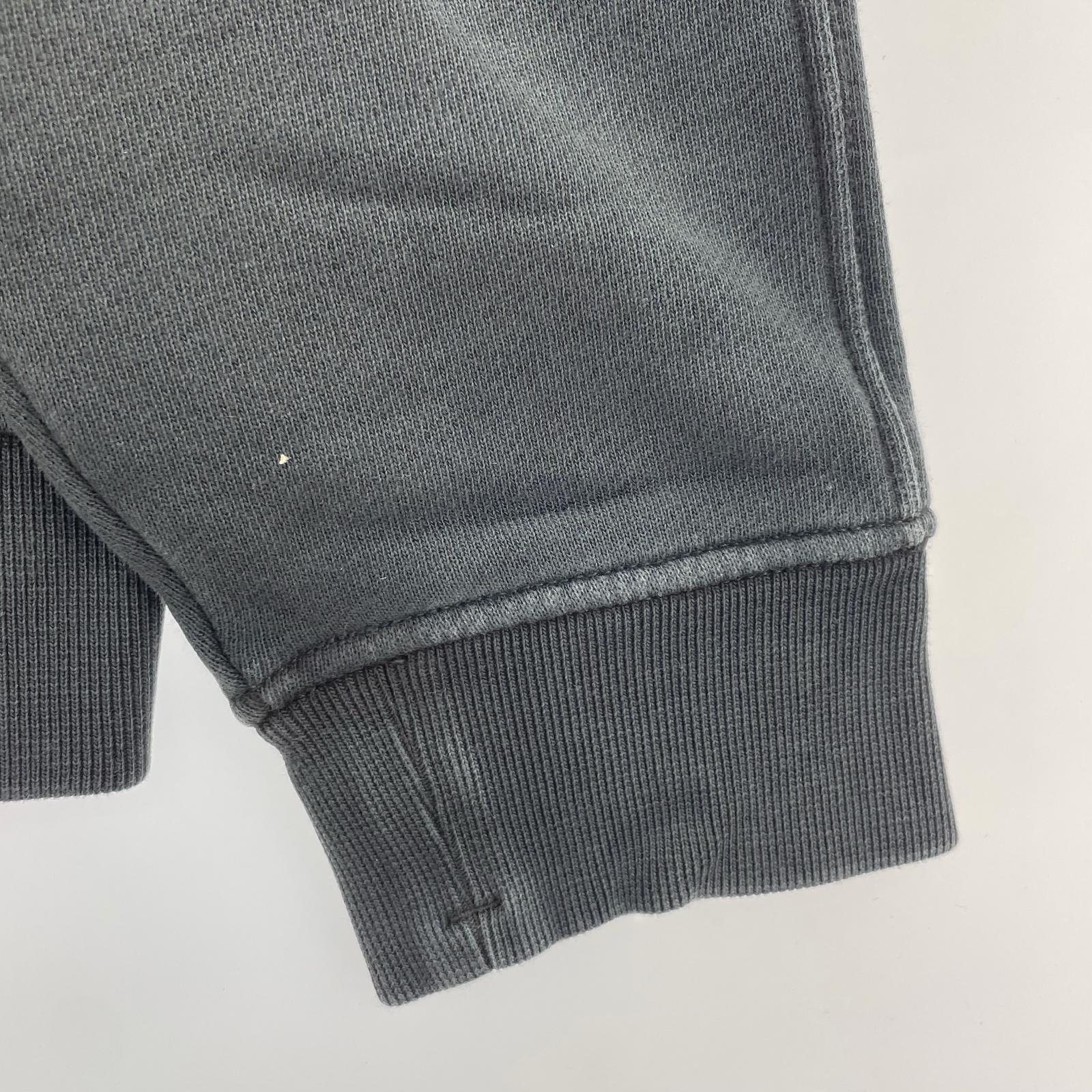 スウェット 25AW Old Effect Fleece Crewneck L L ブラック