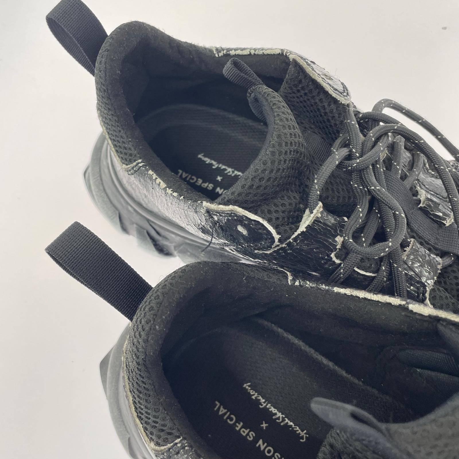 スニーカー xSPECIAL SHOES FACTORY 11232561201 27.5cm (US9 1/2 UK9 EU45) ブラック