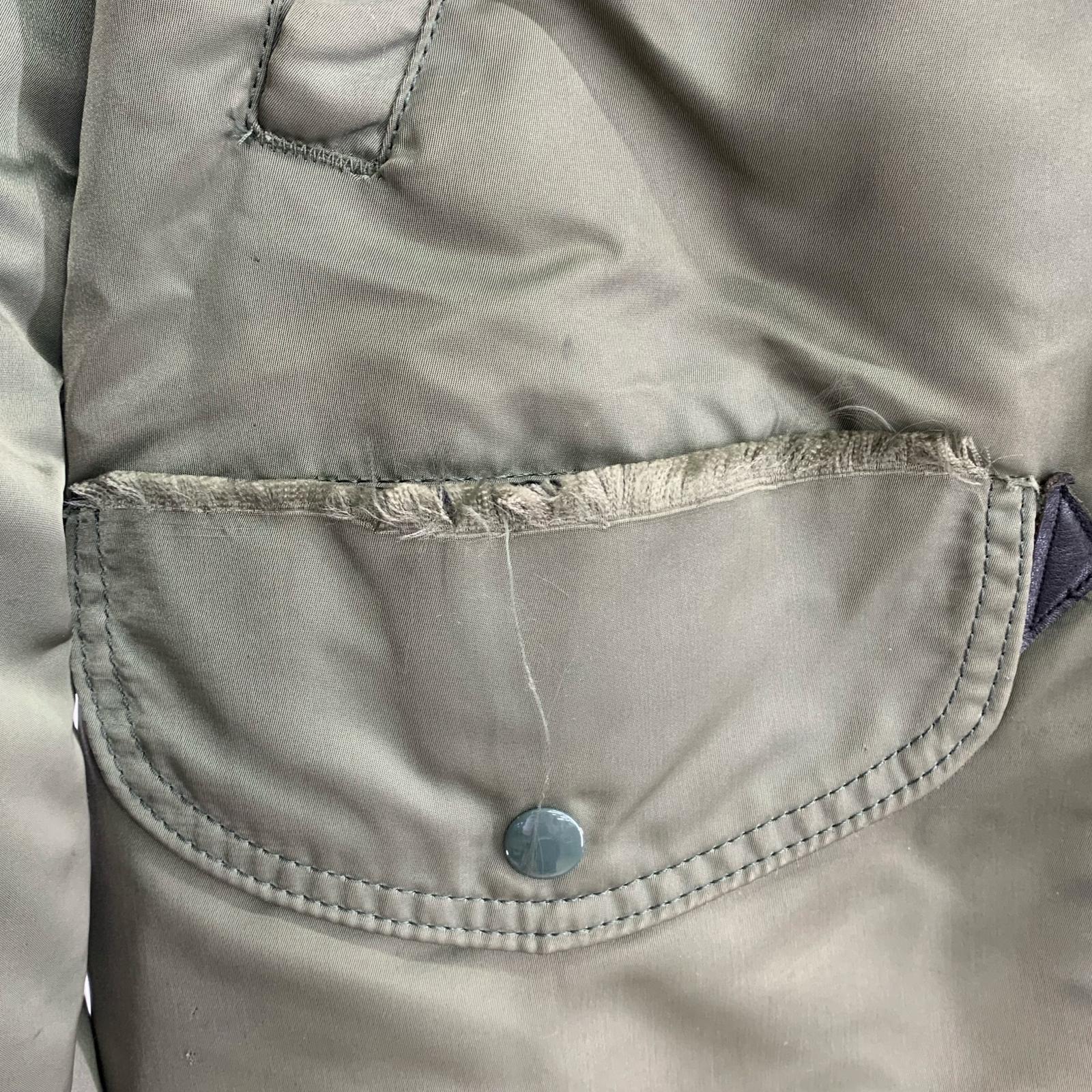 ジャケット B-3 ムートンフライトジャケット 42 L グリーン