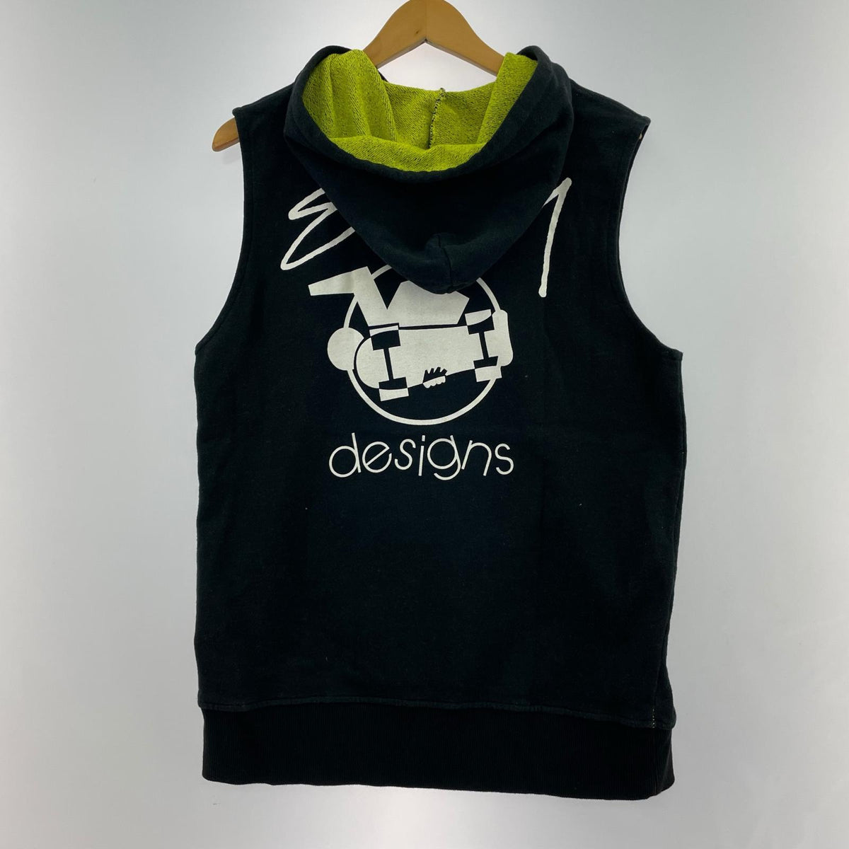 その他トップス STUSSY　毛羽立ちあり　ノースリーブ　パーカー M ブラック