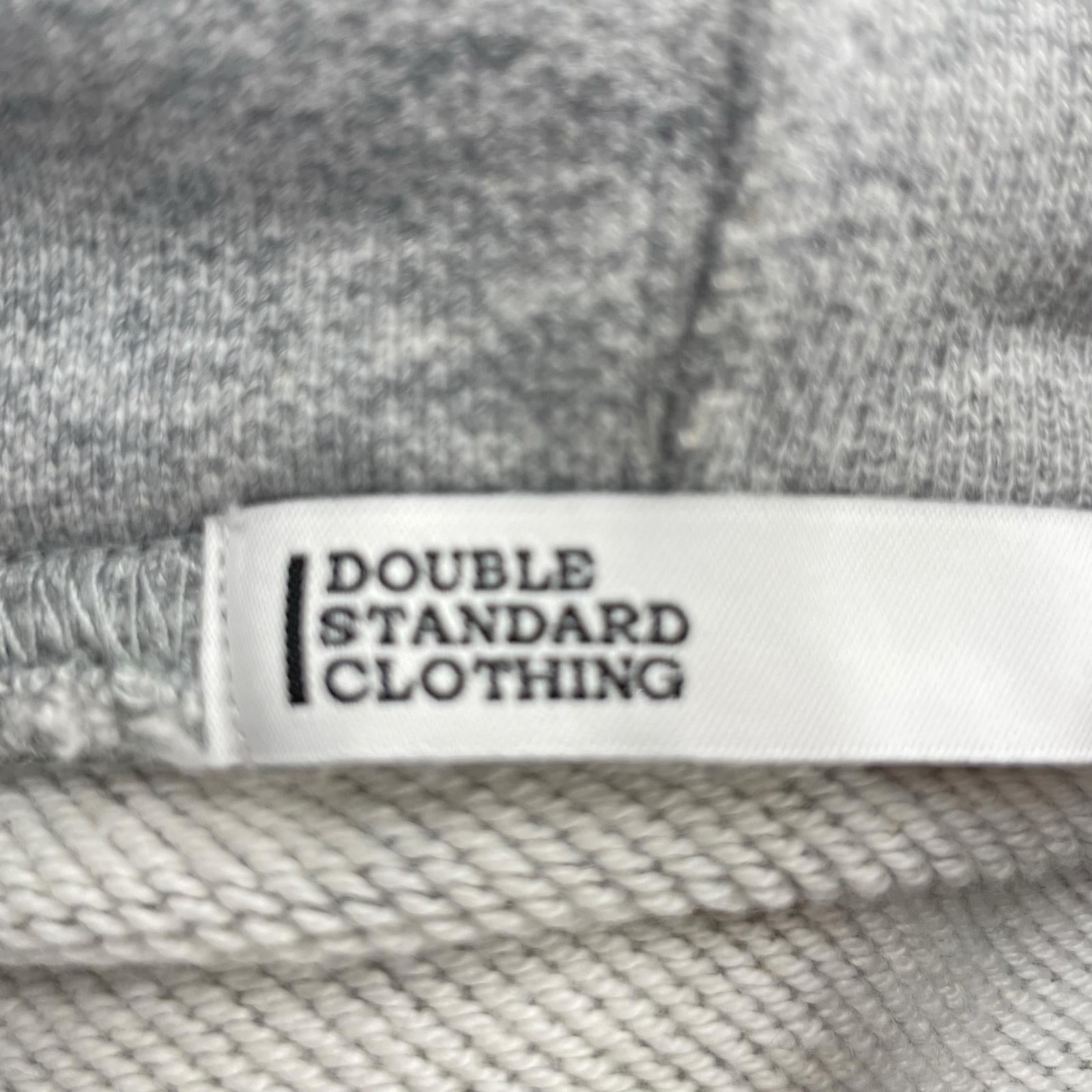 パーカー DOUBLE STANDARD CLOTHING パーカー フリー グレー
