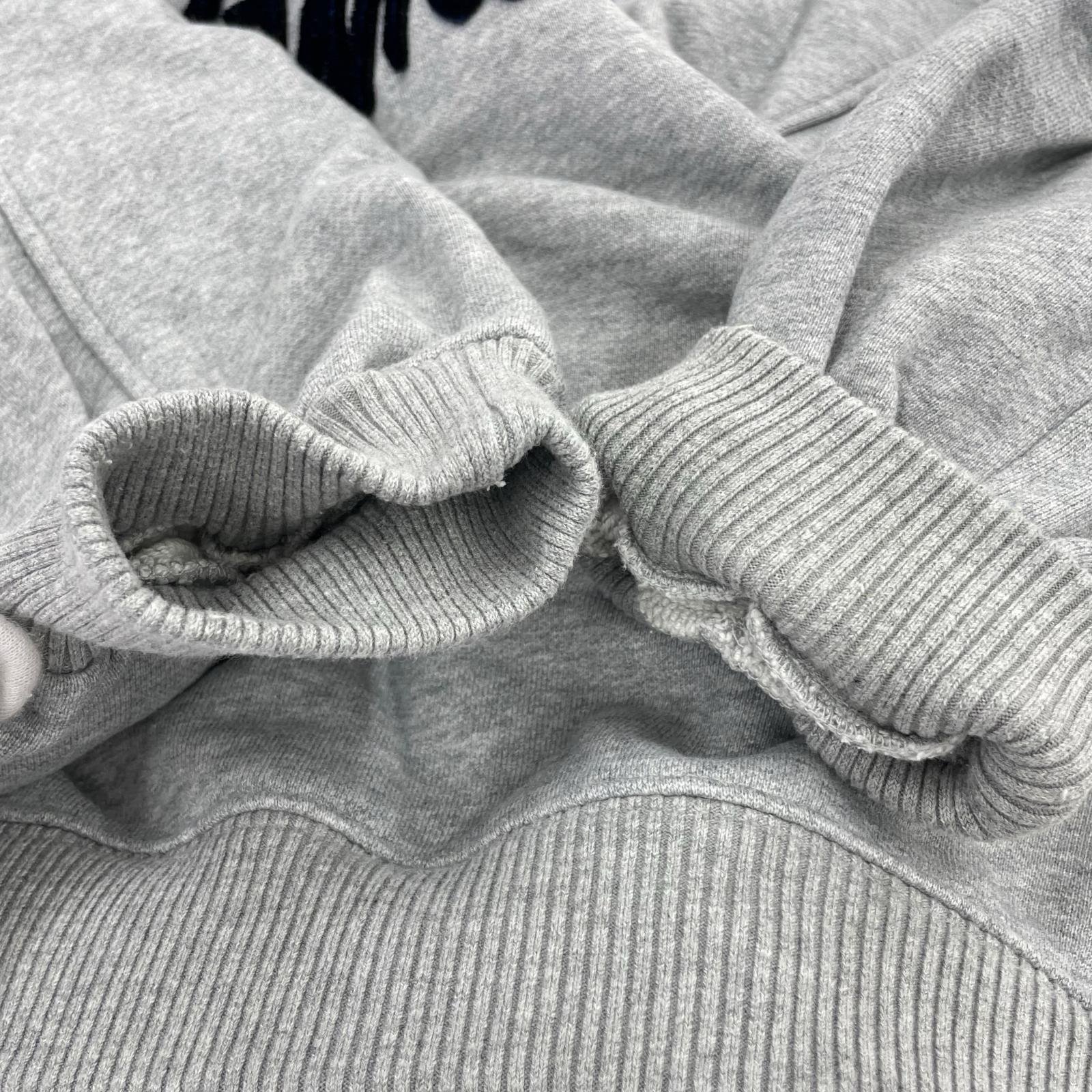 パーカー DOUBLE STANDARD CLOTHING パーカー フリー グレー