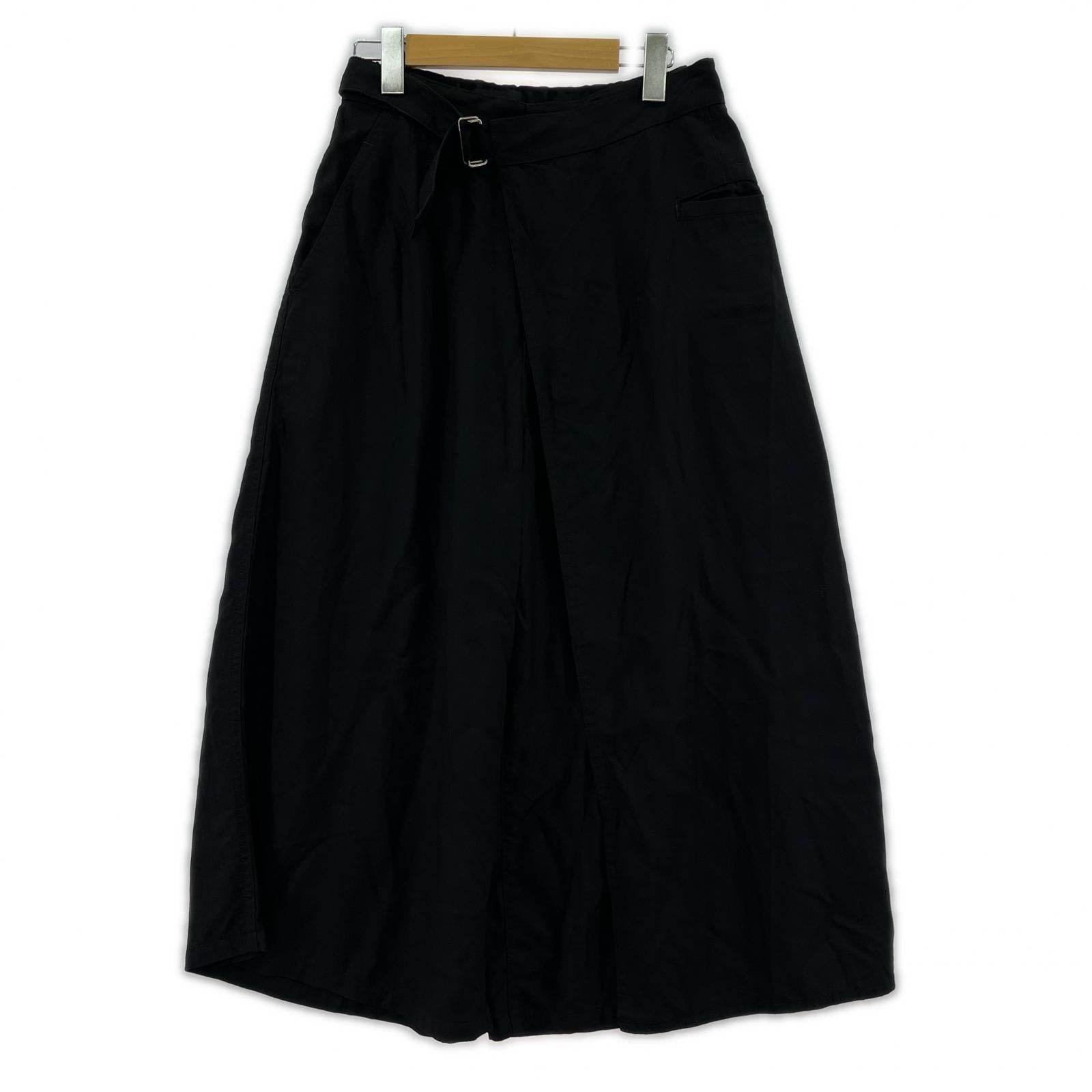 パンツ ワイドパンツ/ブラック S ブラック