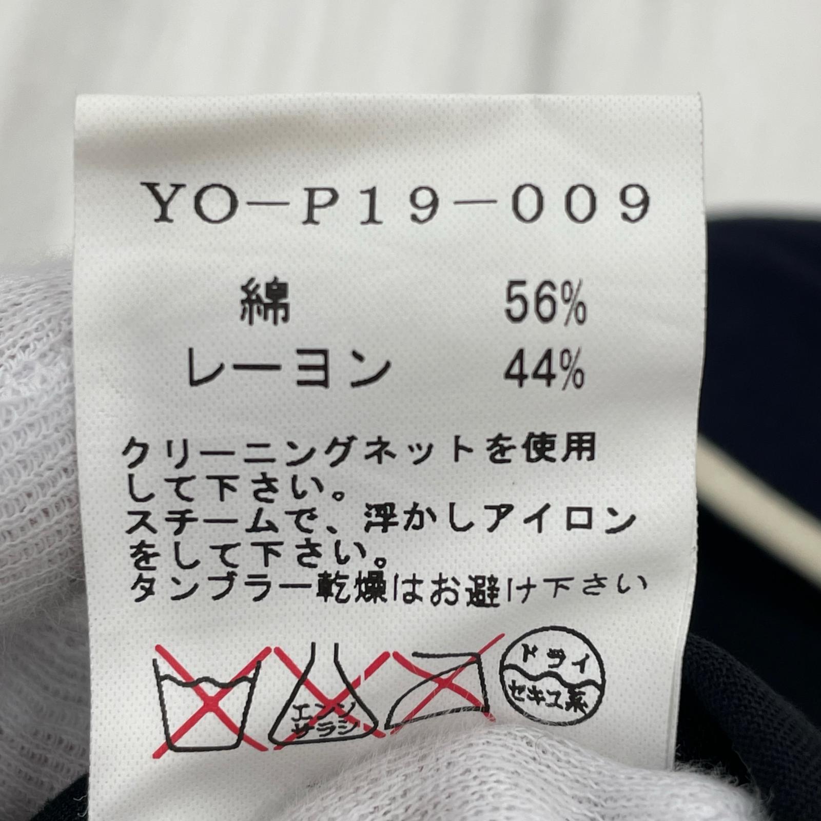 パンツ Y's コットンレーヨン ドローストリングパンツ 1 紺 1 ネイビー