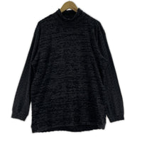 ニット ISSEY MIYAKE 切替デザインパイルモックネックニット 3 グレー 3